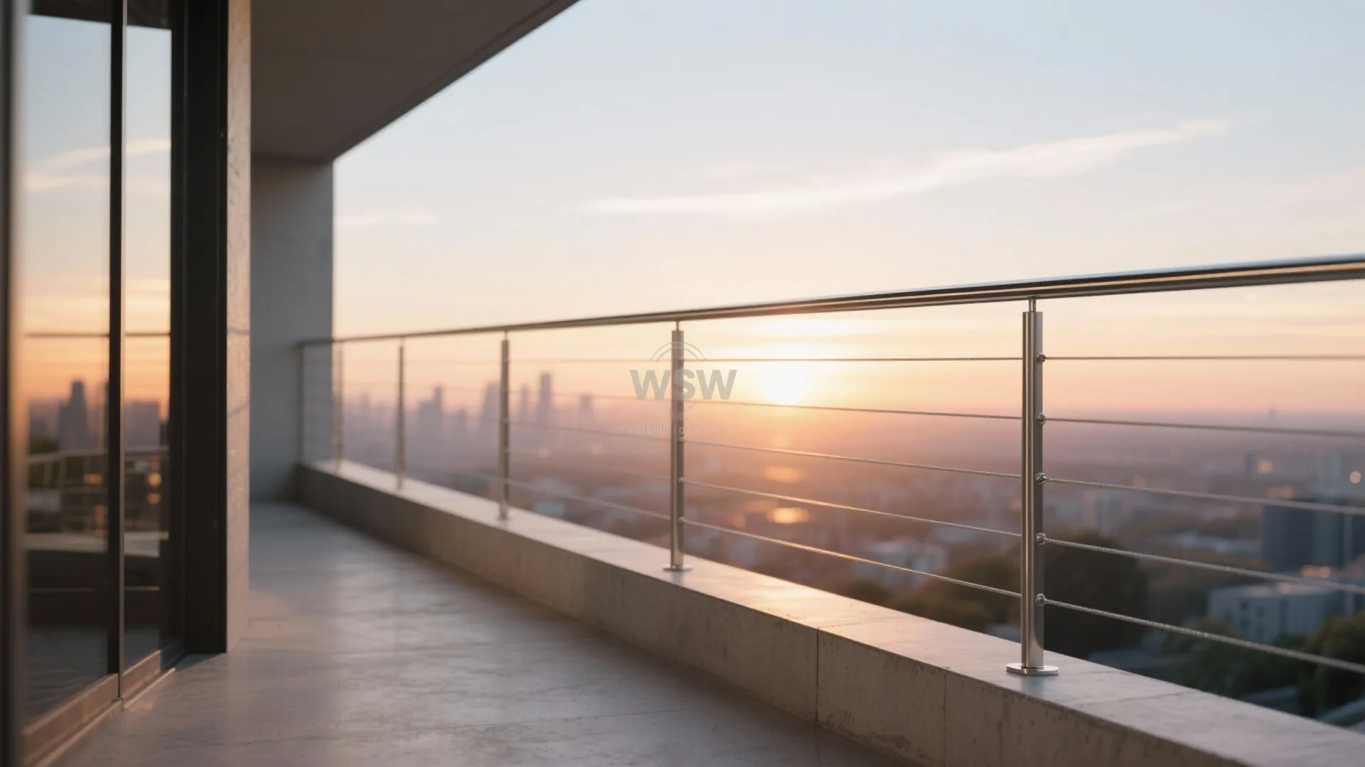 Tensioned Cable or Rod Rail Systems