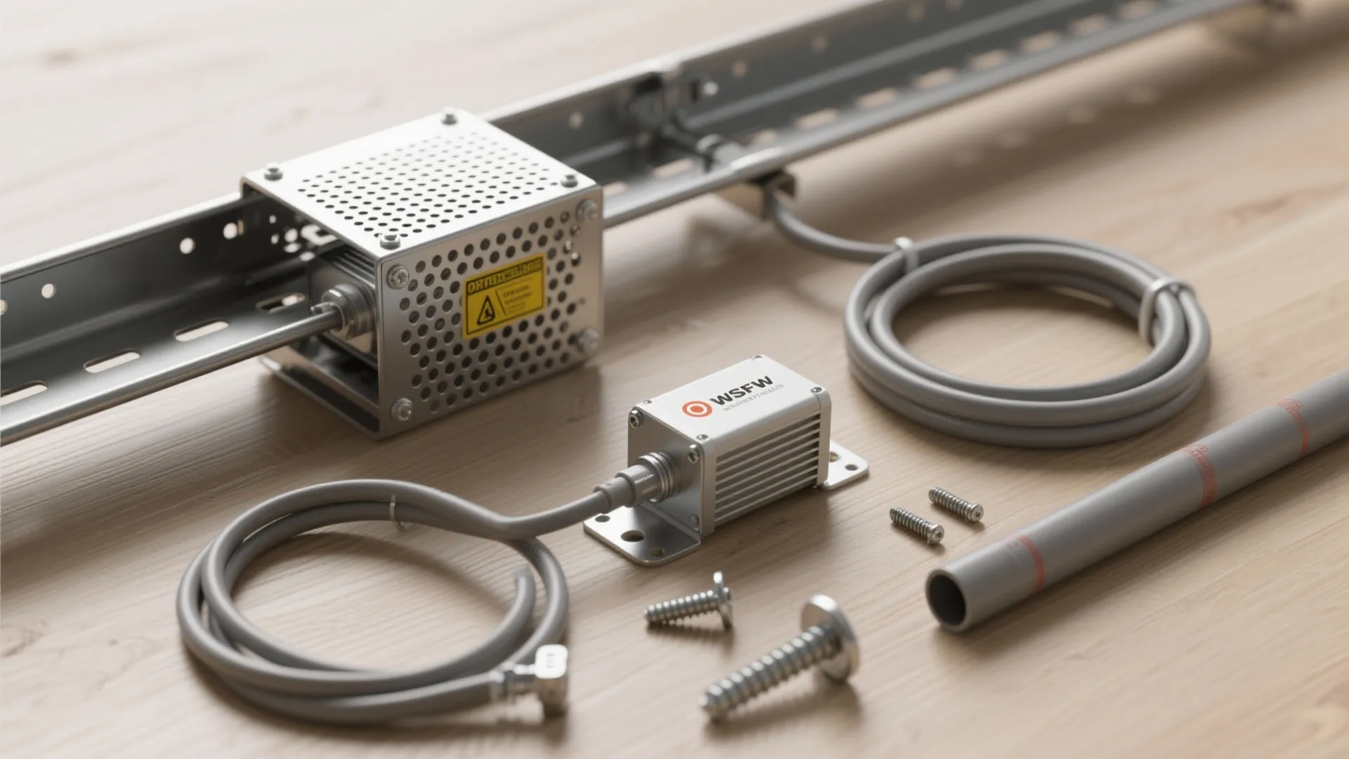 4. Built-in cable tray heater with safety cage