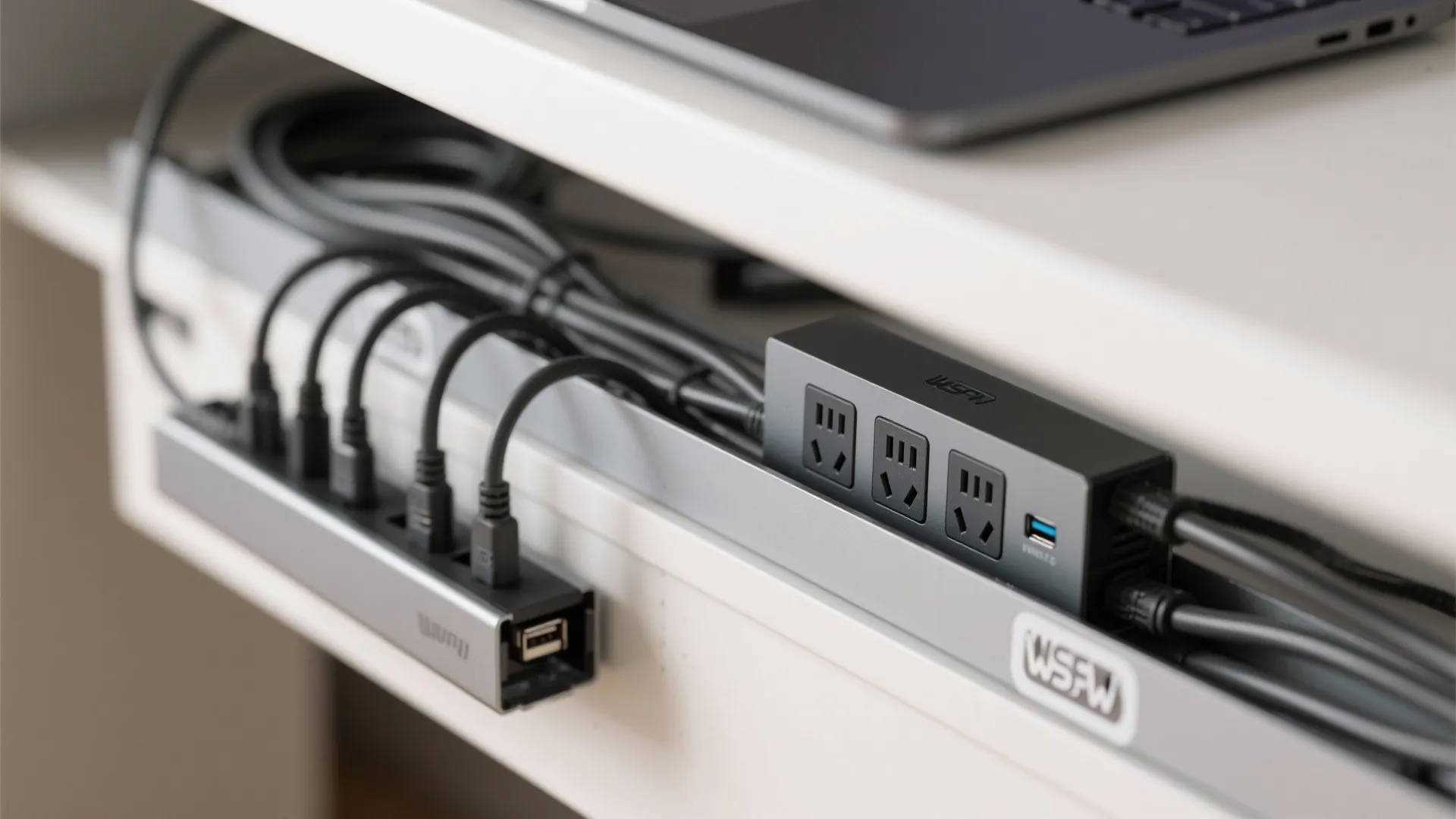 Smart storage and cable management