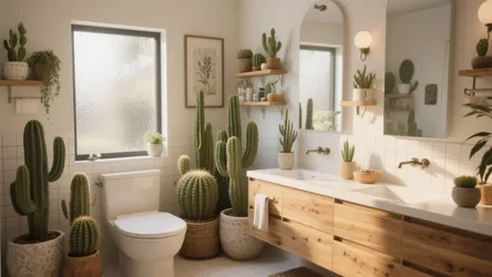 5 Inspiring Cactus Bathroom Decor Ideas
