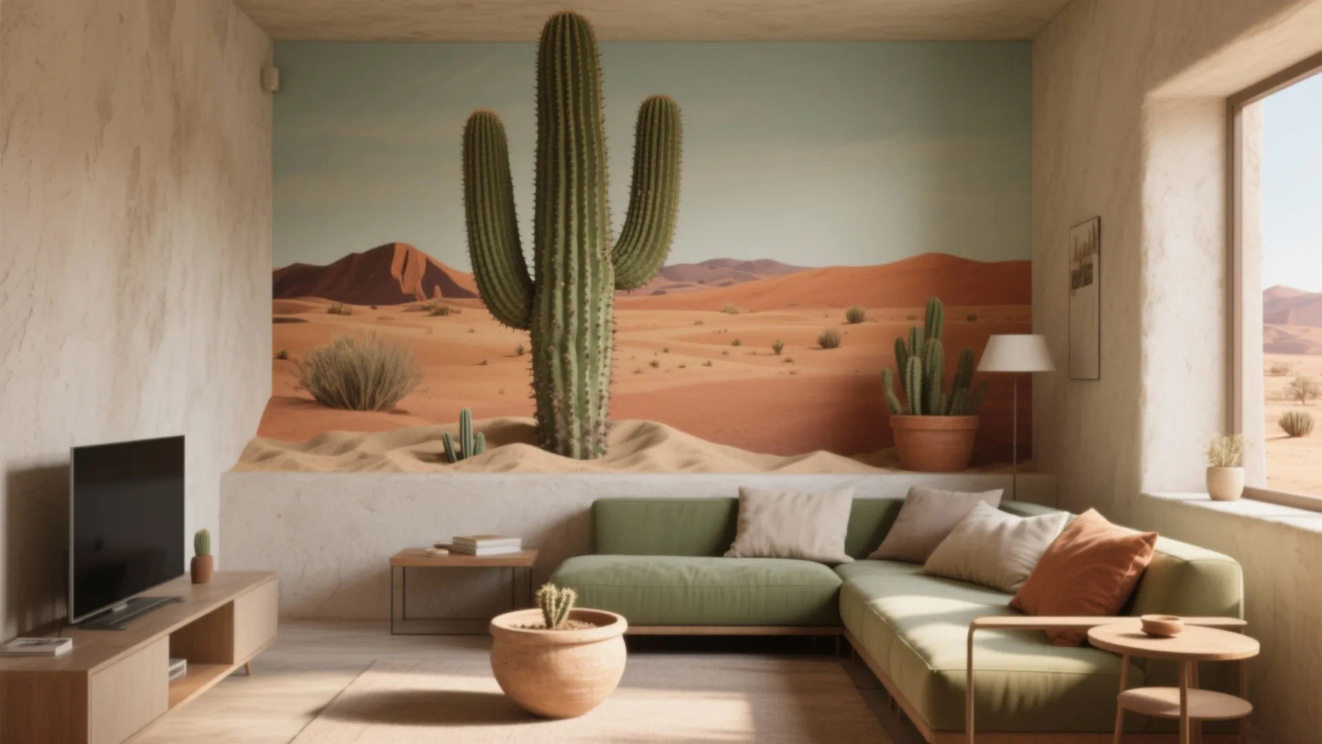 Cactus Wall Painting: 5 Inspiring Ideas