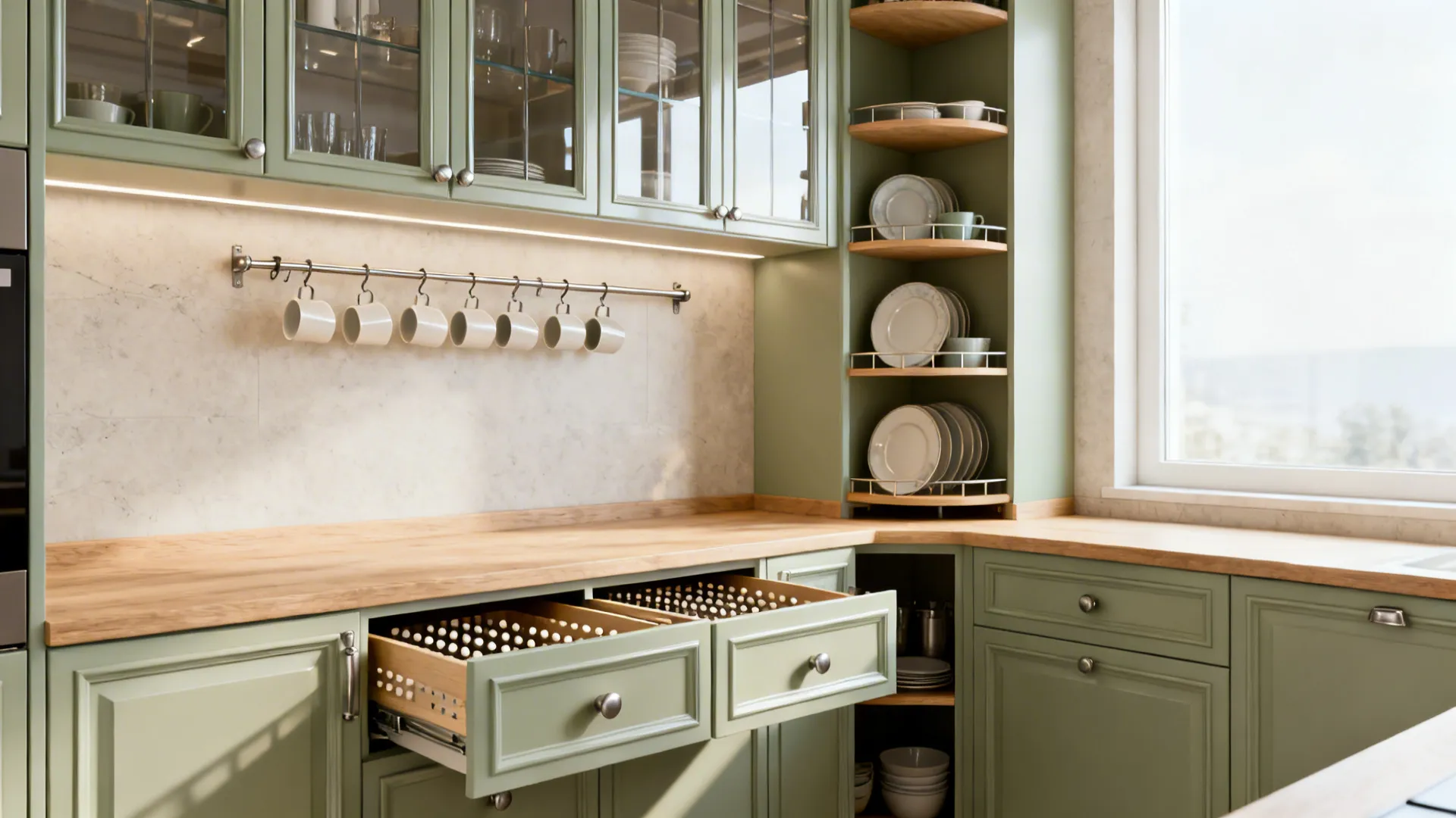 5 Crockery Designs in Kitchen CAD That Maximize Small Spaces