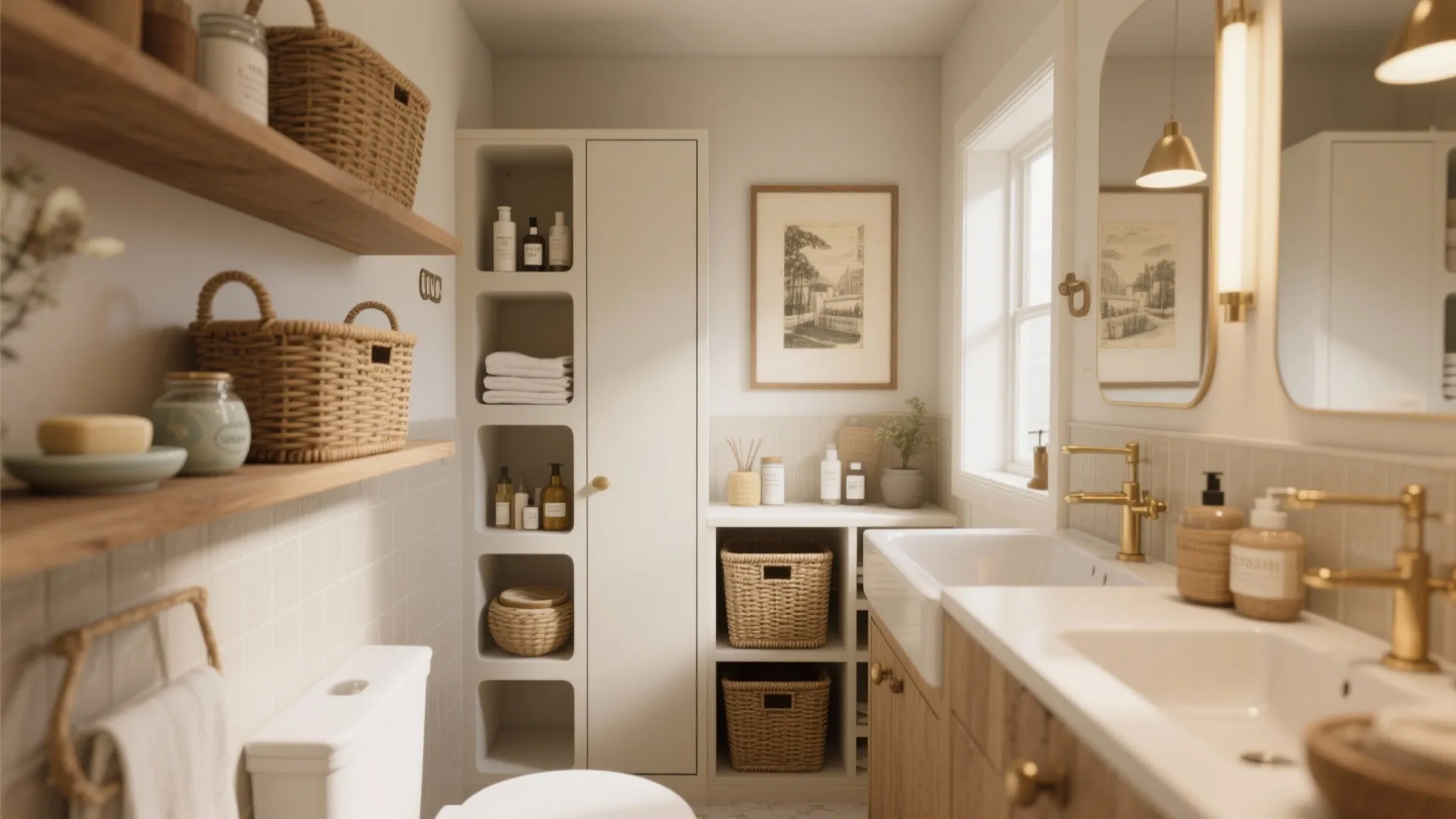 5. Café-Inspired Accessories & Practical Storage