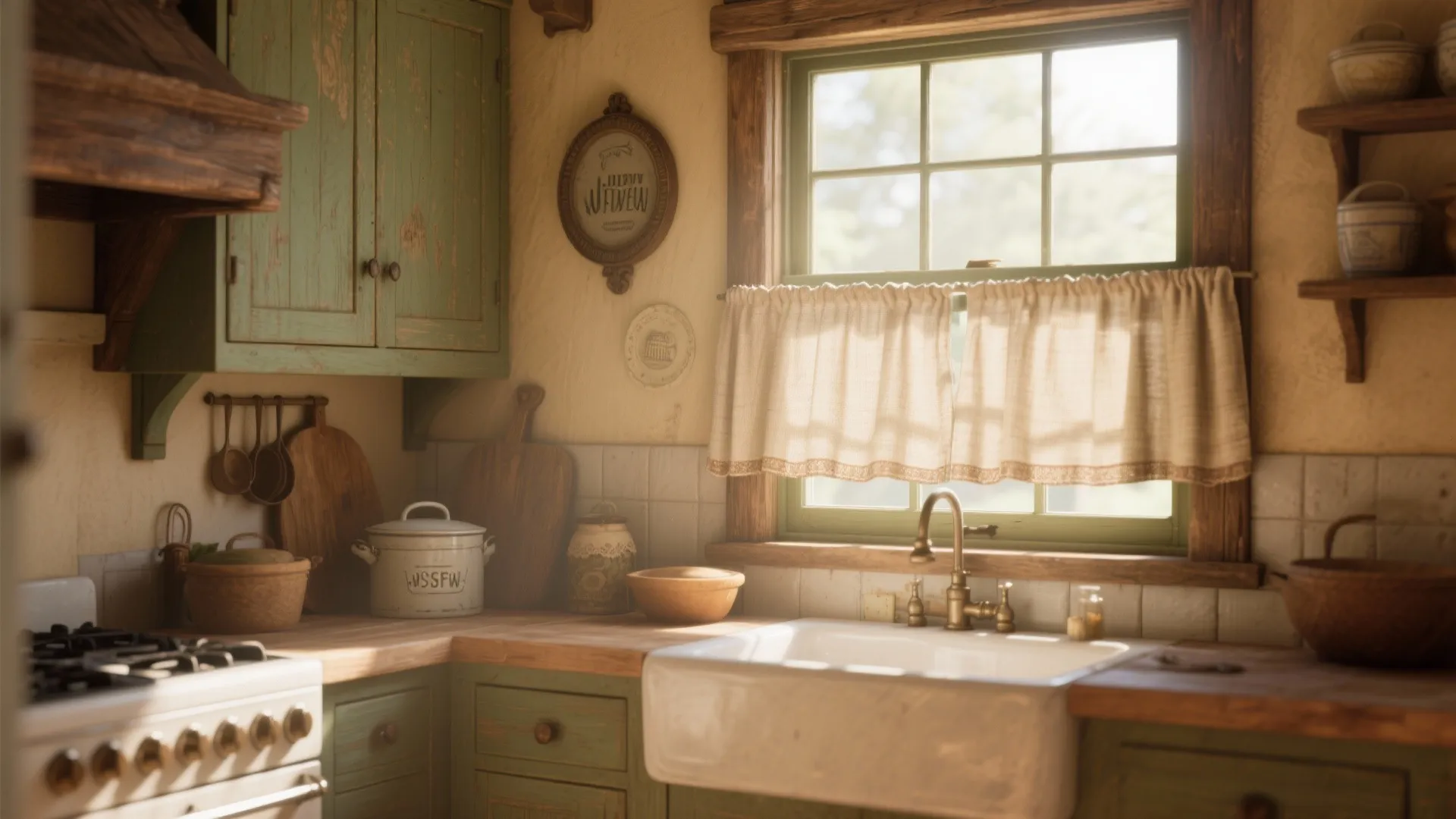 2. Café Curtains for a Cozy Café Vibe