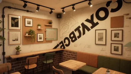Cafe Wall Art Design: 5 Fresh Ideas