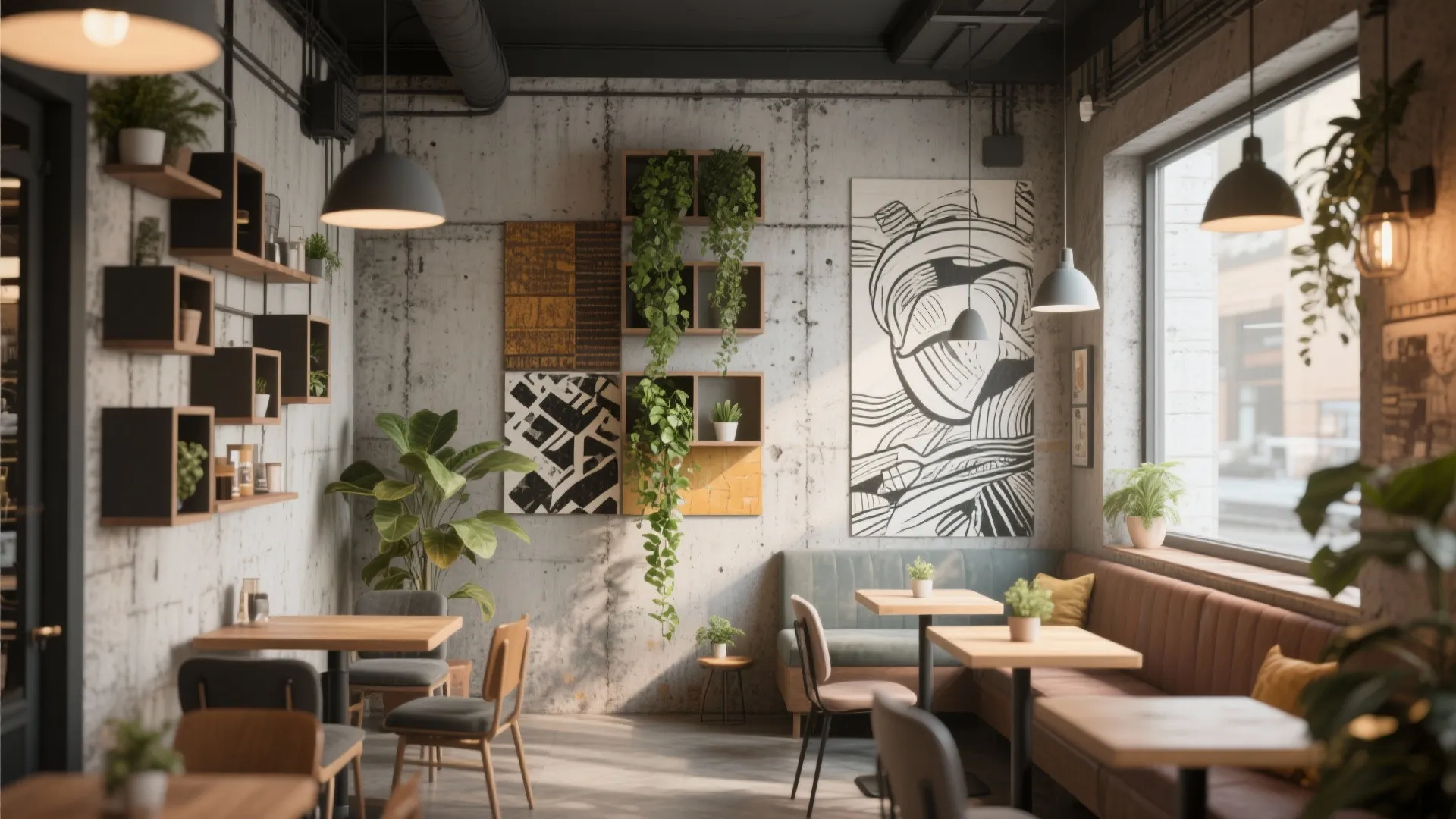 Cafe Wall Design Ideas for Modern Spaces: 1 Minute to Transform Your Cafe Wall Instantly with Fresh Design Tips