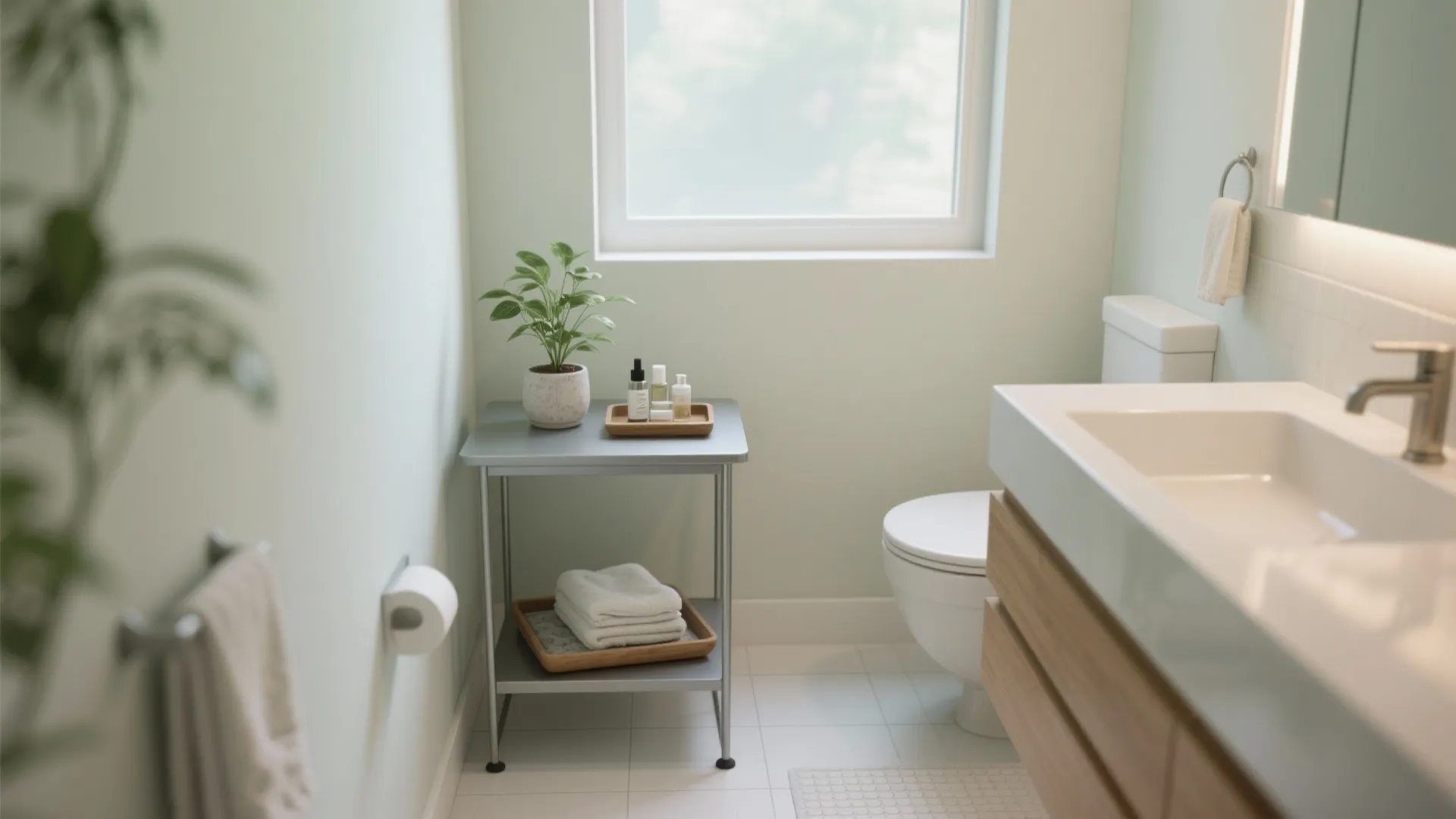 Small Corner Table for Bathroom: Stylish Space Savers: Fast-Track Guide to Choosing the Perfect Bathroom Corner Table