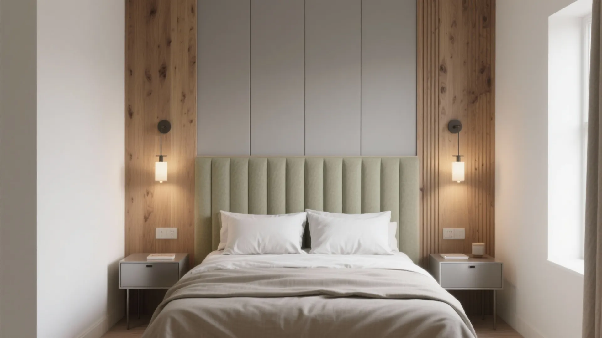 5 bed with wall design ideas for small bedrooms: A designer’s guide to shaping the headboard wall with texture, color, and light—grounded in real projects and practical tips