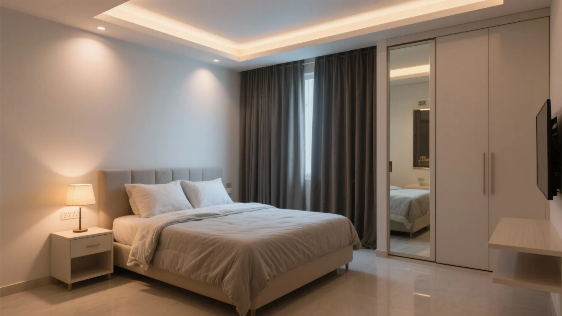 Calm bedroom: storage, blackout, and better sleep