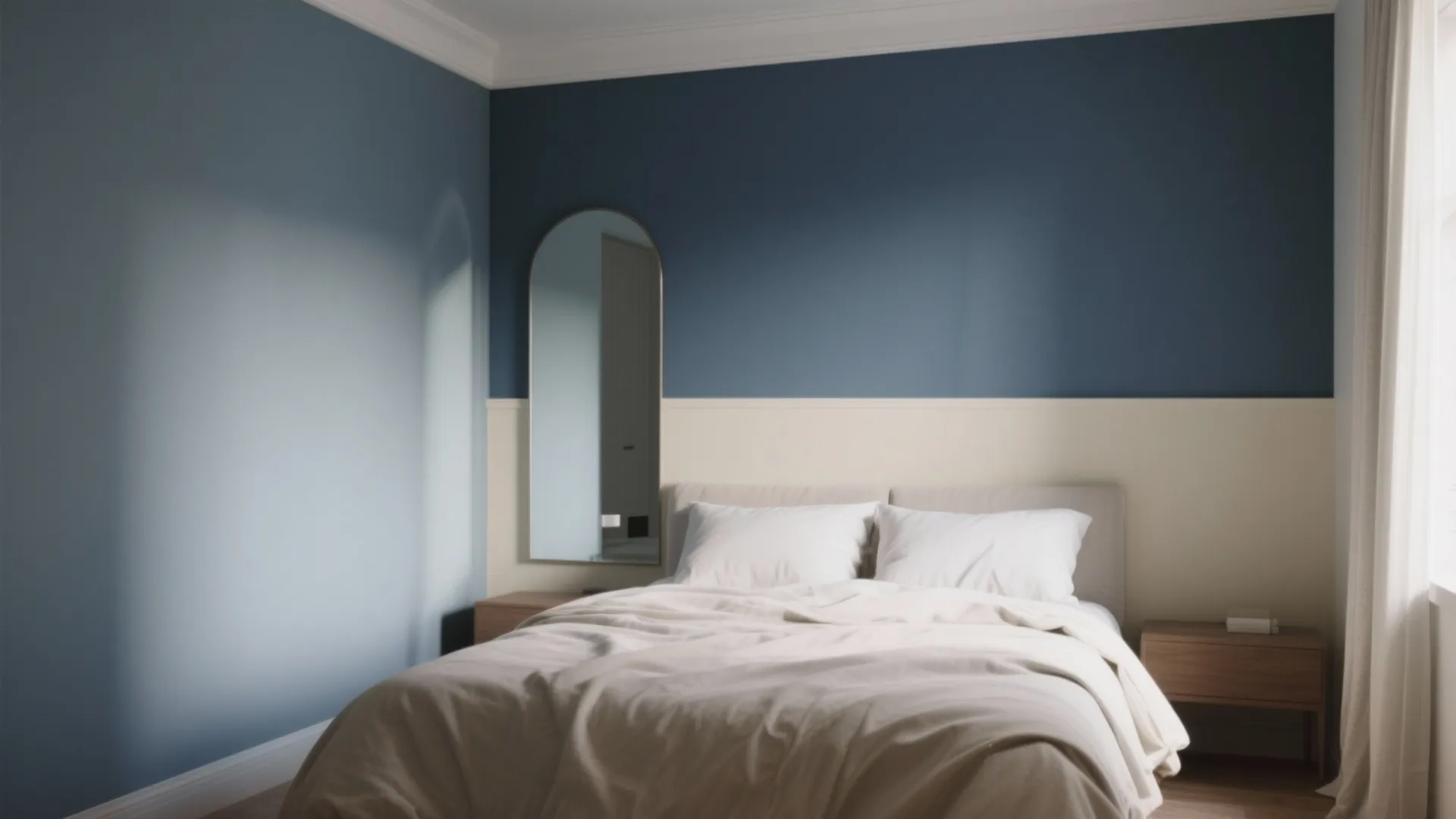 1. Start with a calm blue base