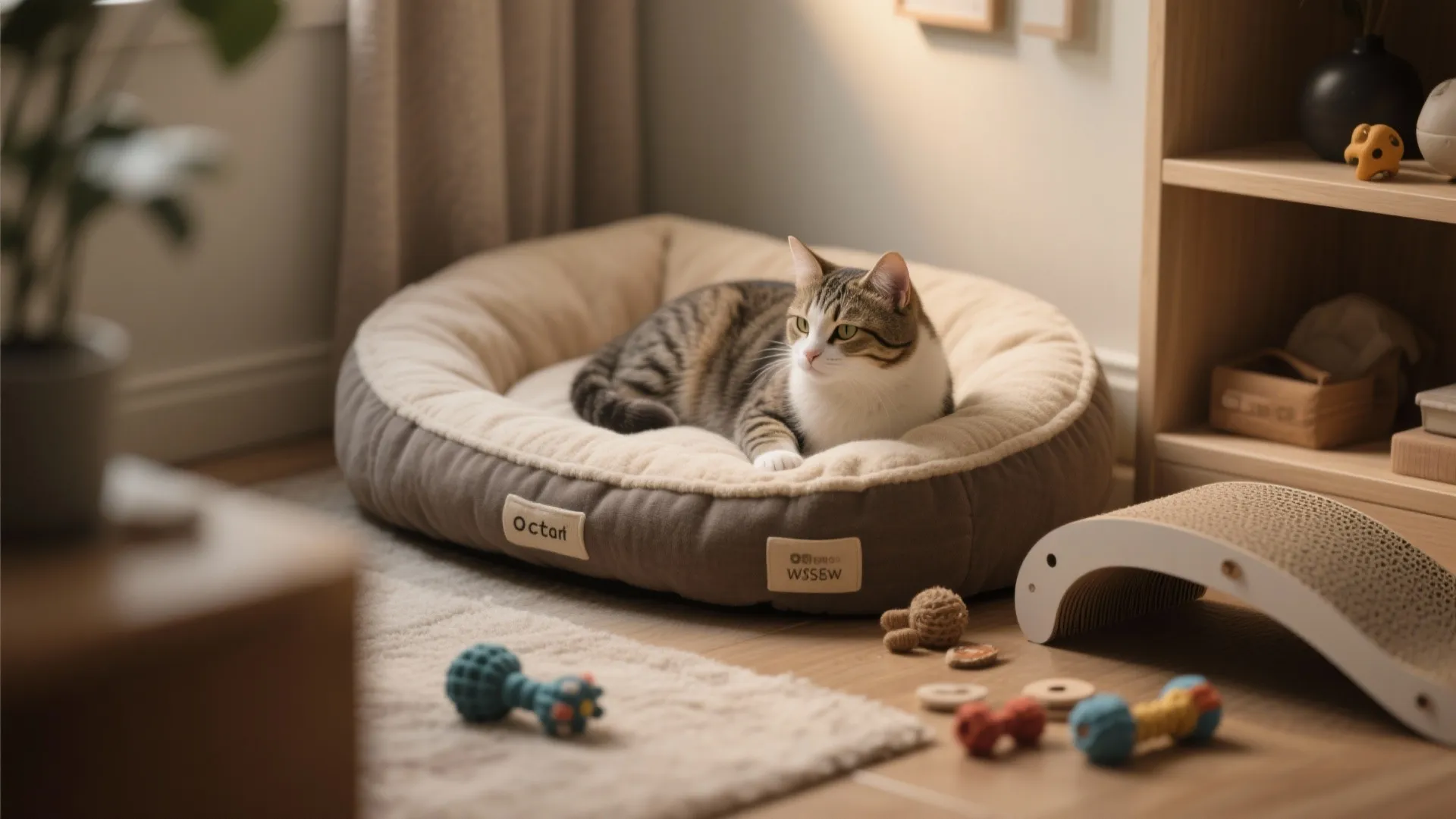 5. Calm corner: scent, safety and scale