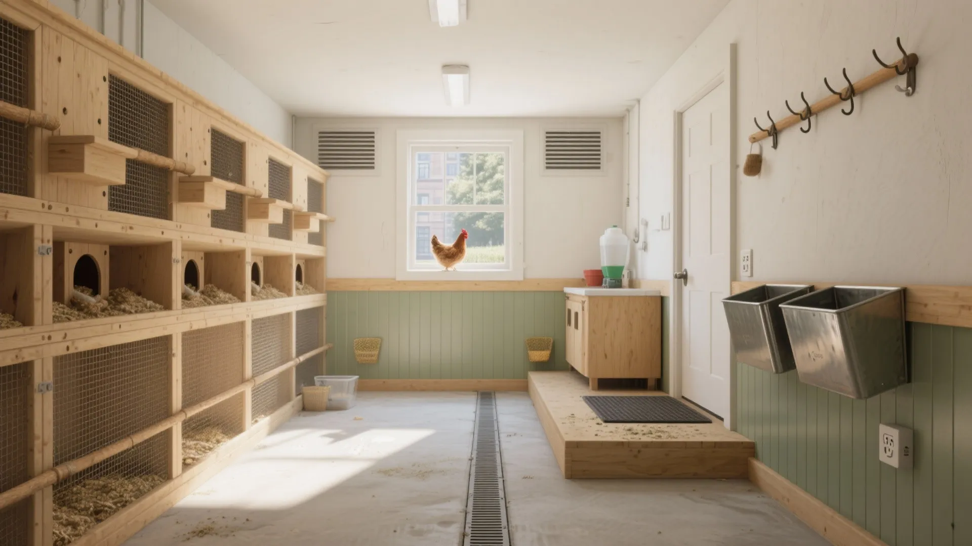 Chicken Room Design: Creating the Perfect Coop Space: 1 Minute to a Healthier, Happier Flock—Fast-Track Guide to Chicken Room Design