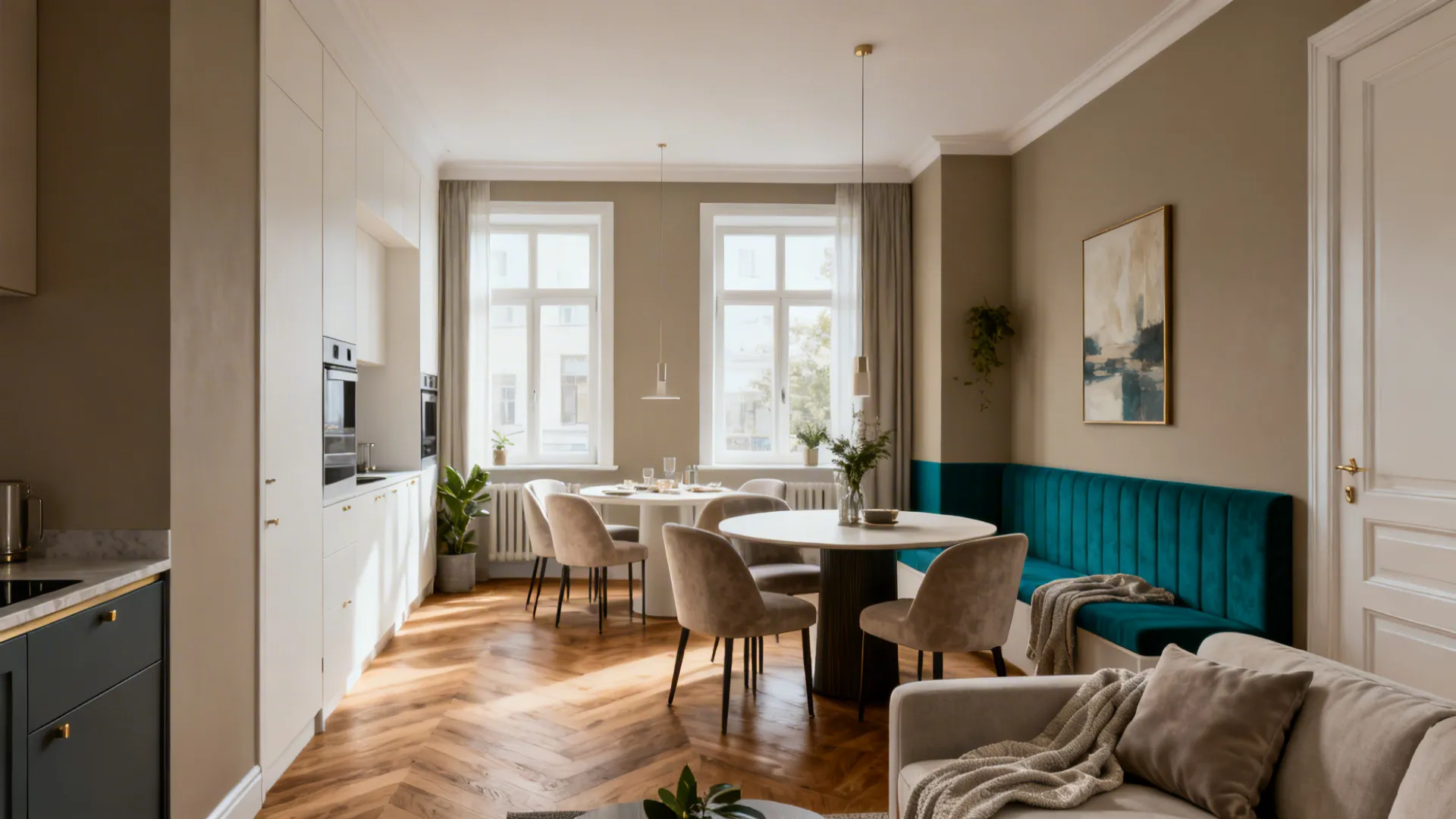 Living Room Dining Room Combo Paint Ideas for Dark Small Spaces