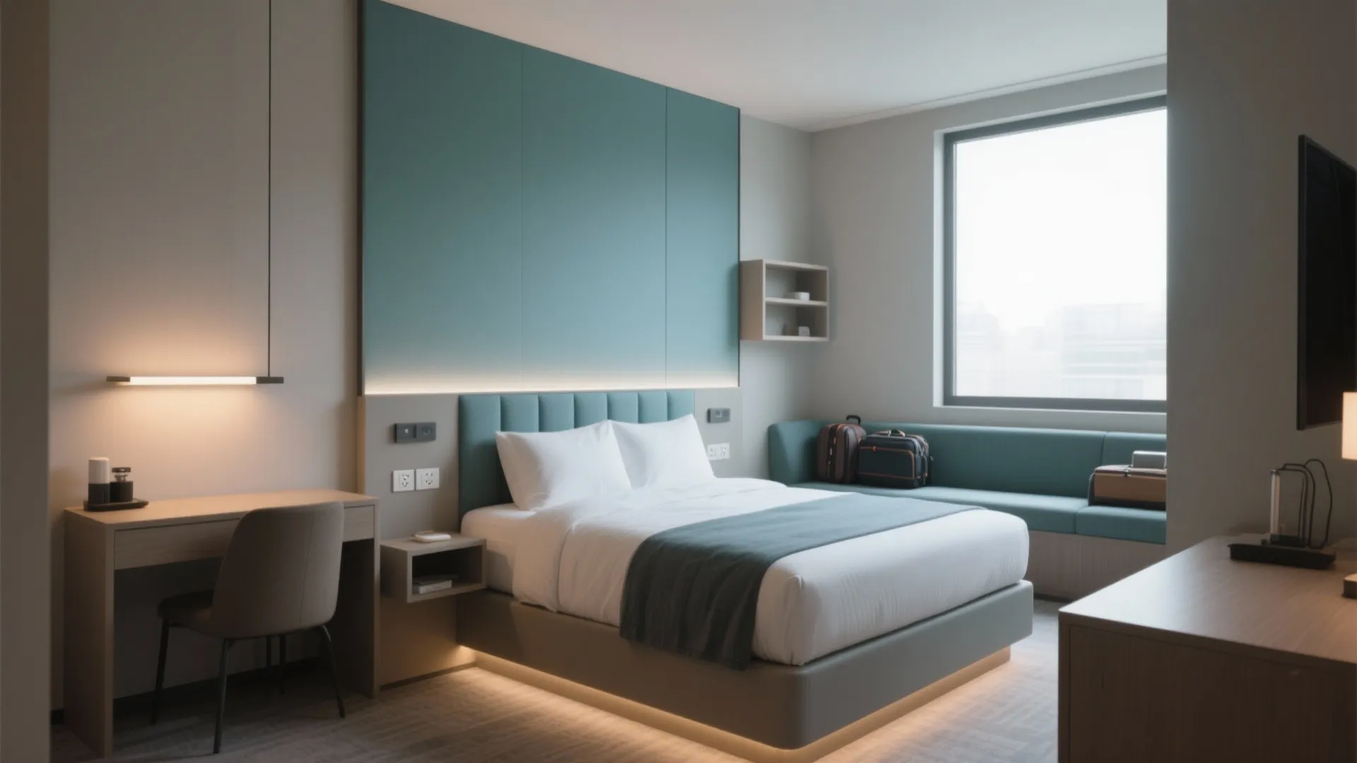 Small Hotel Room Floor Plans: Maximizing Every Inch: 1 Minute to Transform Tiny Hotel Spaces with Smart Floor Plans