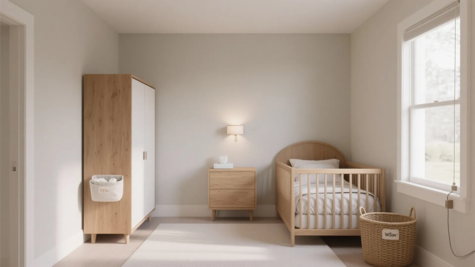 A Calm Wall-to-Wall Crib Zone