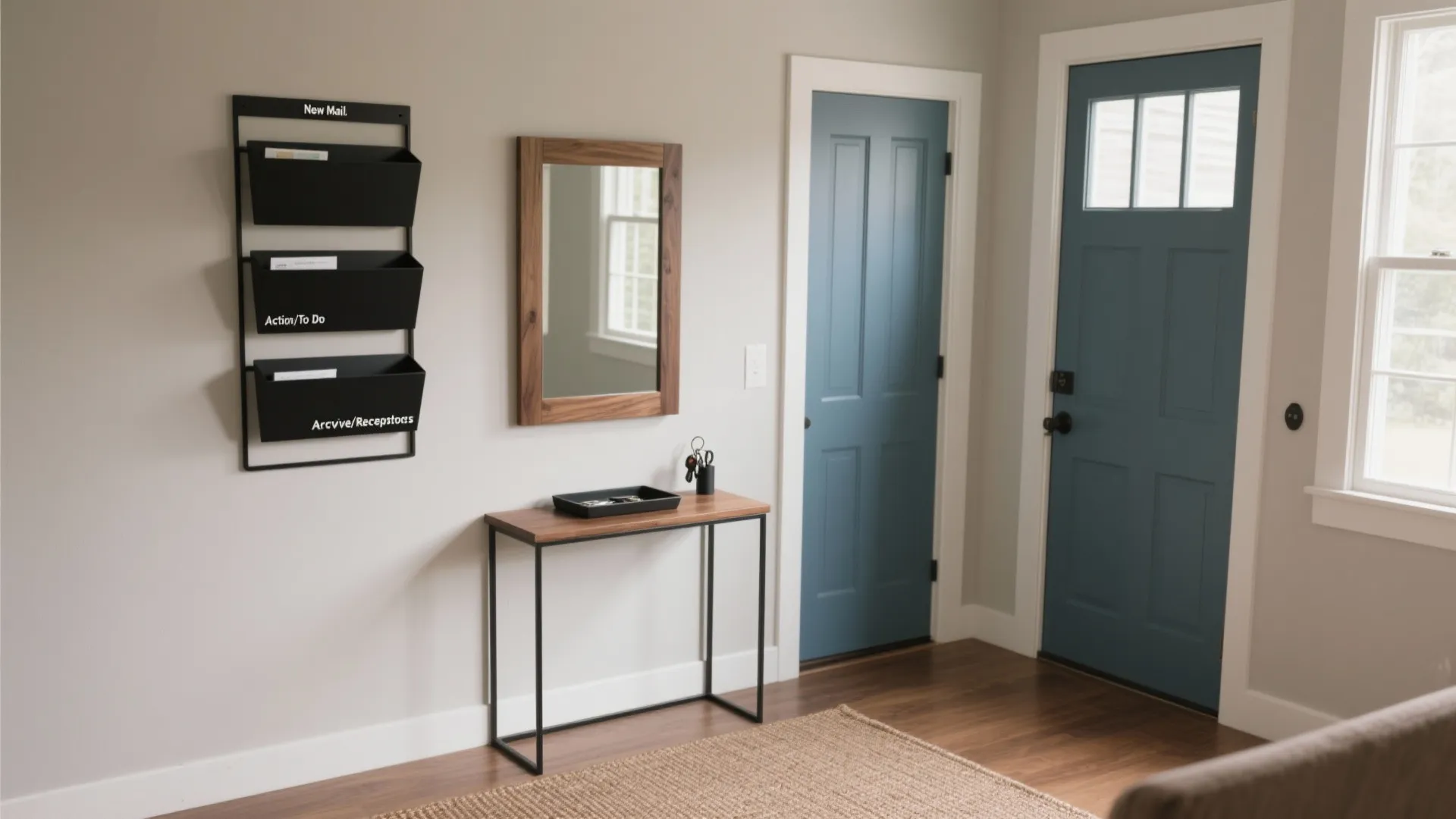 DIY Mail Organizer for Wall: Simple Steps to Declutter Your Entryway: 1 Minute to Your Clutter-Free Wall: Fast-Track Guide to Making a DIY Mail Organizer