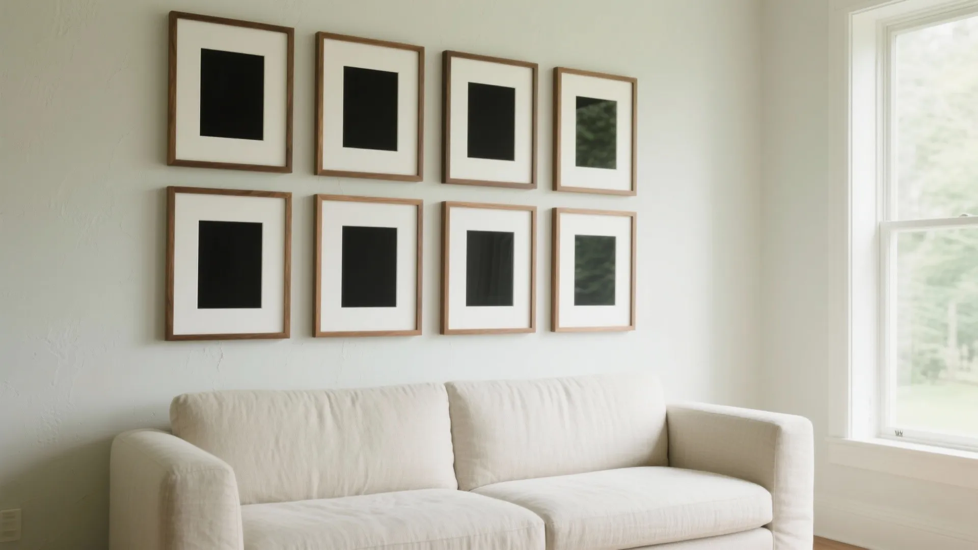A Calm, Edited Gallery Wall