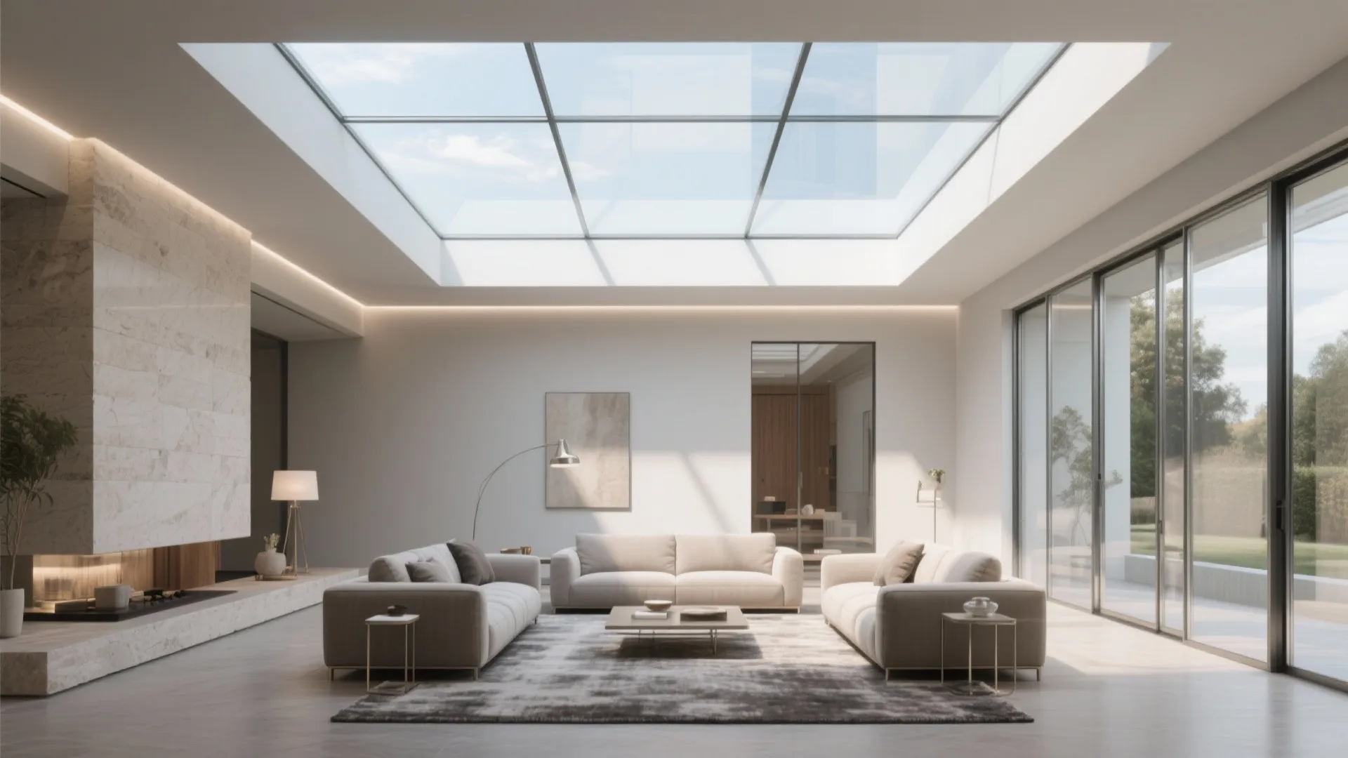 Glass Ceiling Design for Living Room: Transform Your Space with Light: 1 Minute to Brighten Up: Fast-Track Guide to Glass Ceiling Design for Living Rooms
