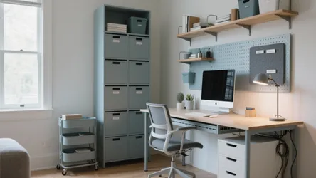 Clever Storage Ideas for Home Office