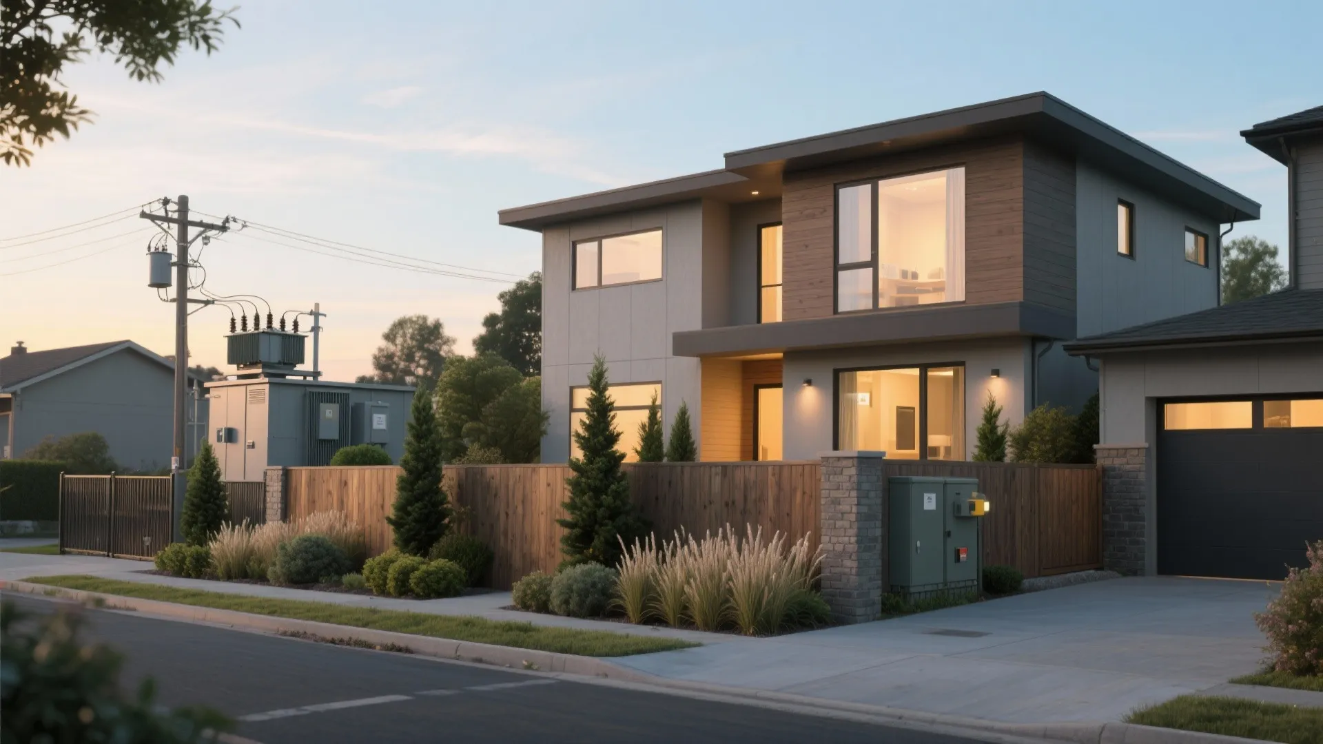 Small Substation Next to House: Design, Safety, and Living Tips: 1 Minute to Understand How to Live Safely Near a Small Substation