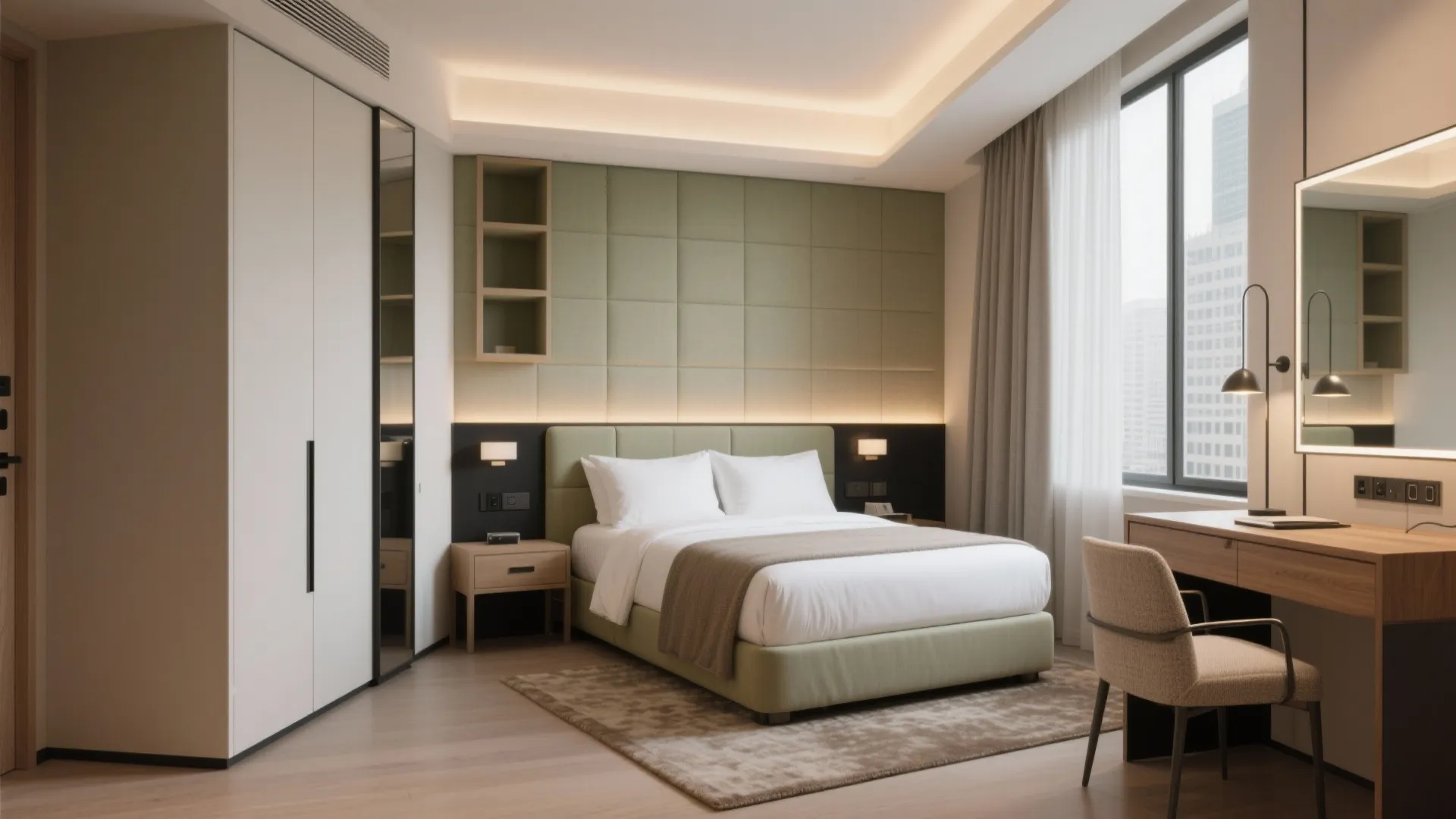 5 Ideas for a Small Simple Hotel Room: How I make compact hotel rooms feel calm, spacious, and guest‑friendly—without overspending