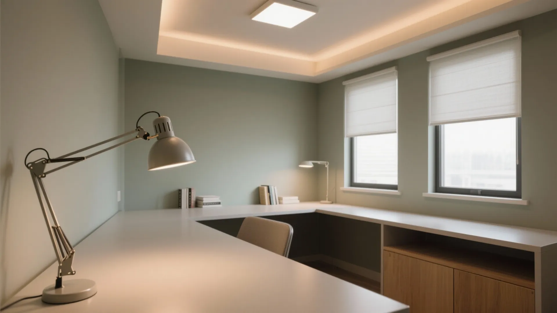 Calm Palette + Layered Lighting