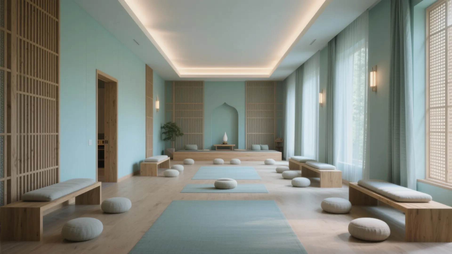 Meditation Hall Design: Create Your Tranquil Escape: 1 Minute to a Serene Meditation Hall—Quick Design Tips