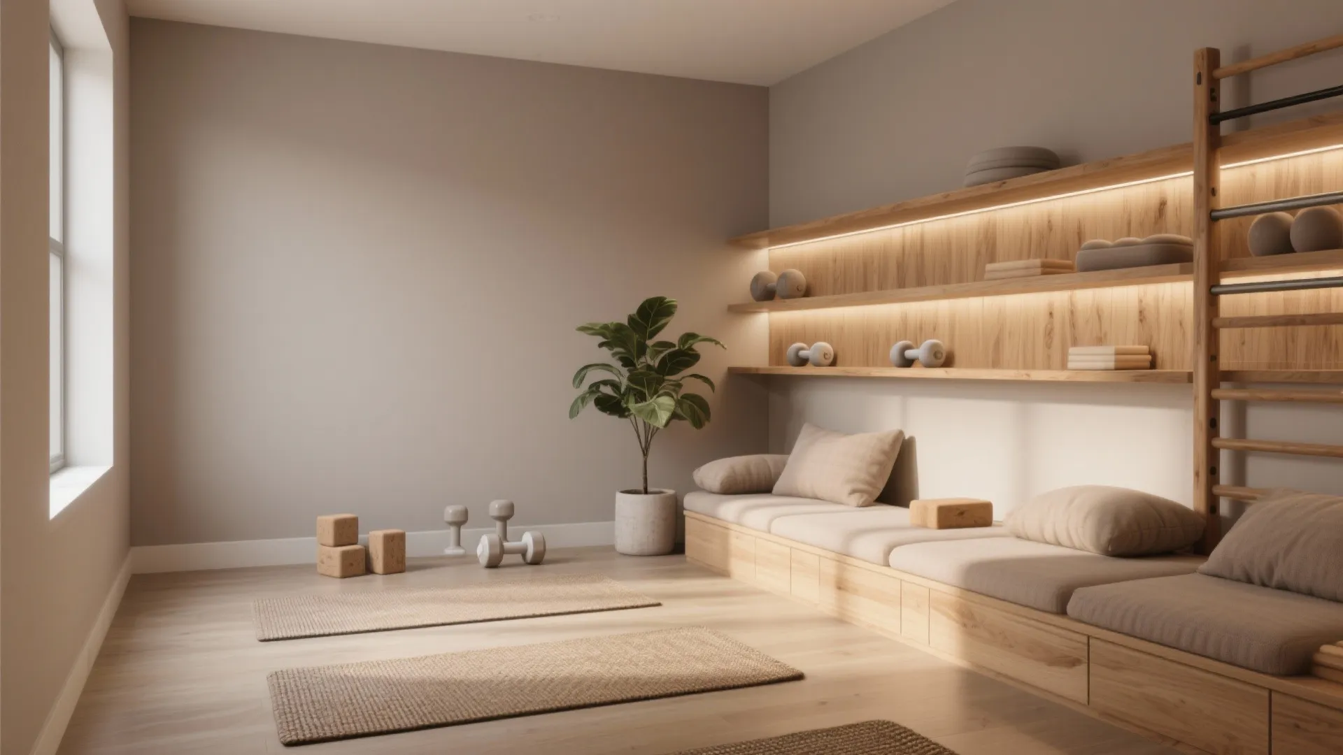 2. Calming Neutrals with Warm Undertones