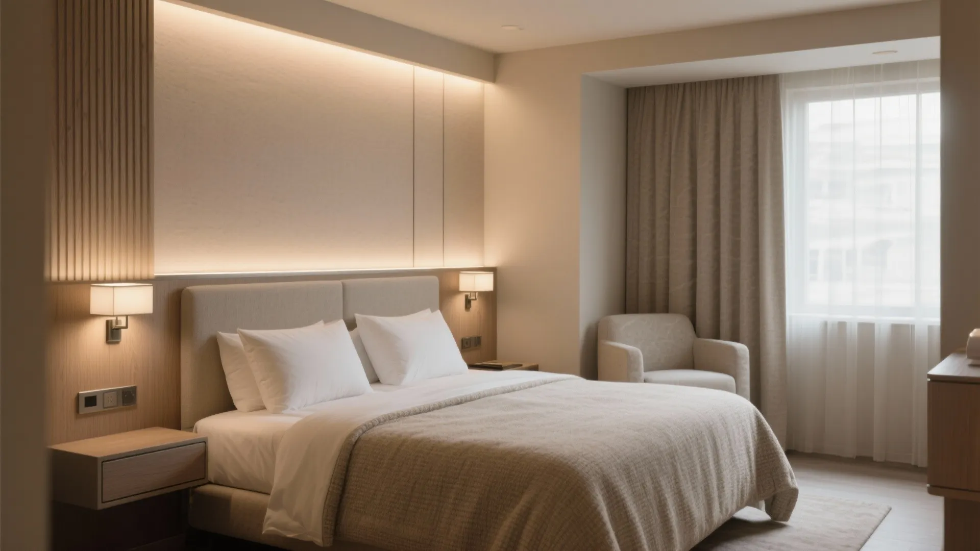 Calm Neutrals with Layered Light