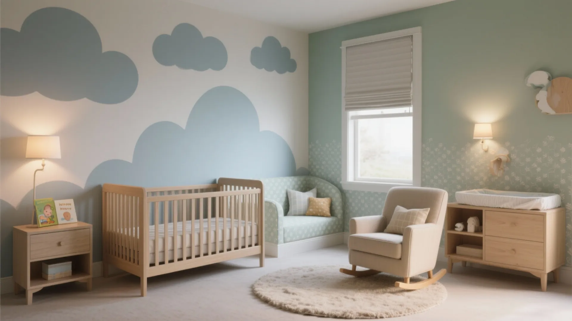Baby Room Wallpaper Ideas for Modern Nurseries: 1 Minute to Transform Your Nursery Walls with Stunning Wallpaper