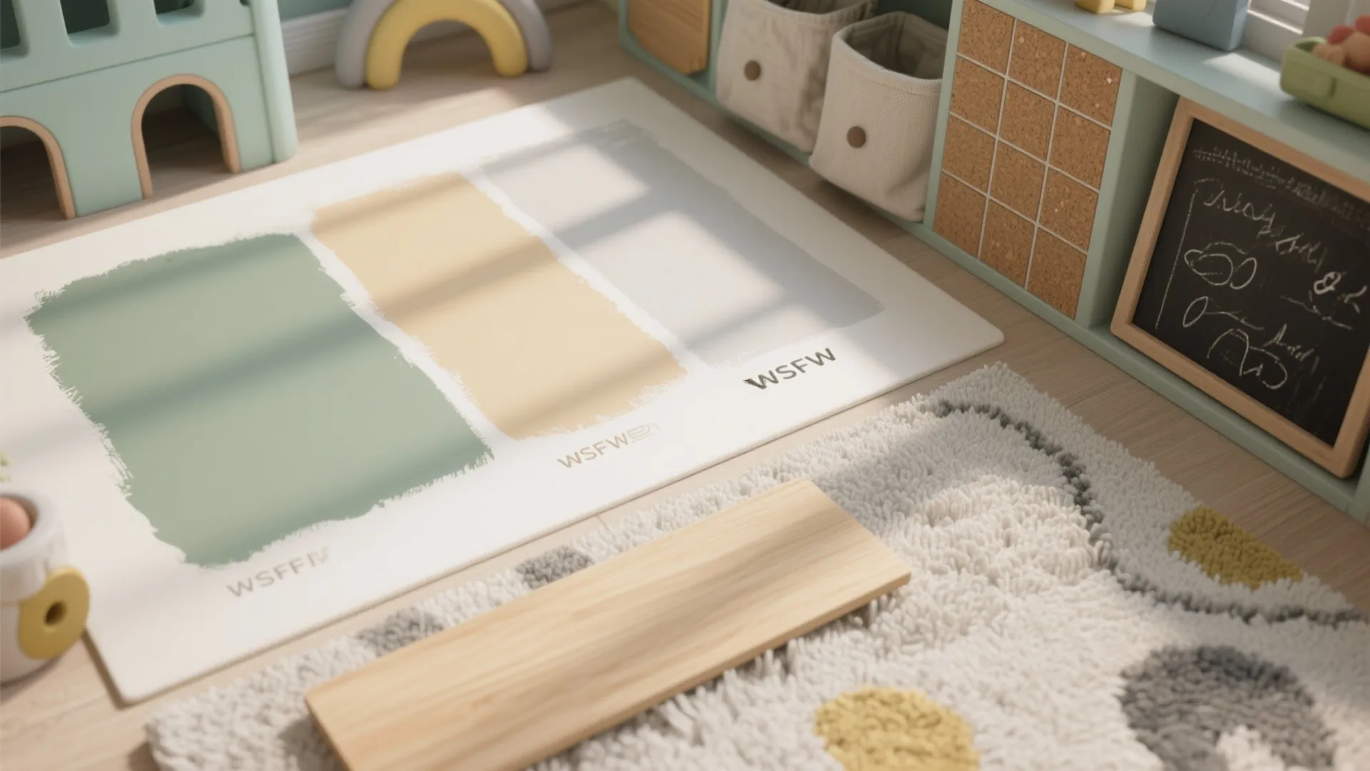 Calm Color, Big Personality: Palette + Texture