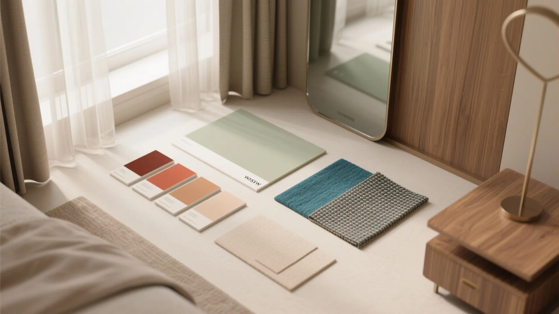 Calming Color Palettes with Natural Light