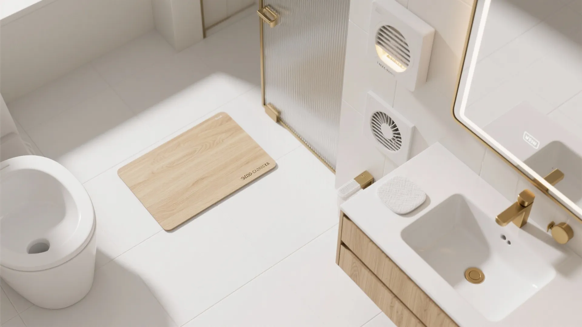 Material Palette + Lighting + Ventilation: Calm and Healthy