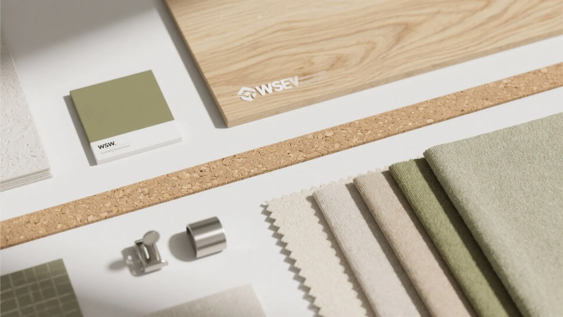 Calm Color Palette with a Focus Wall