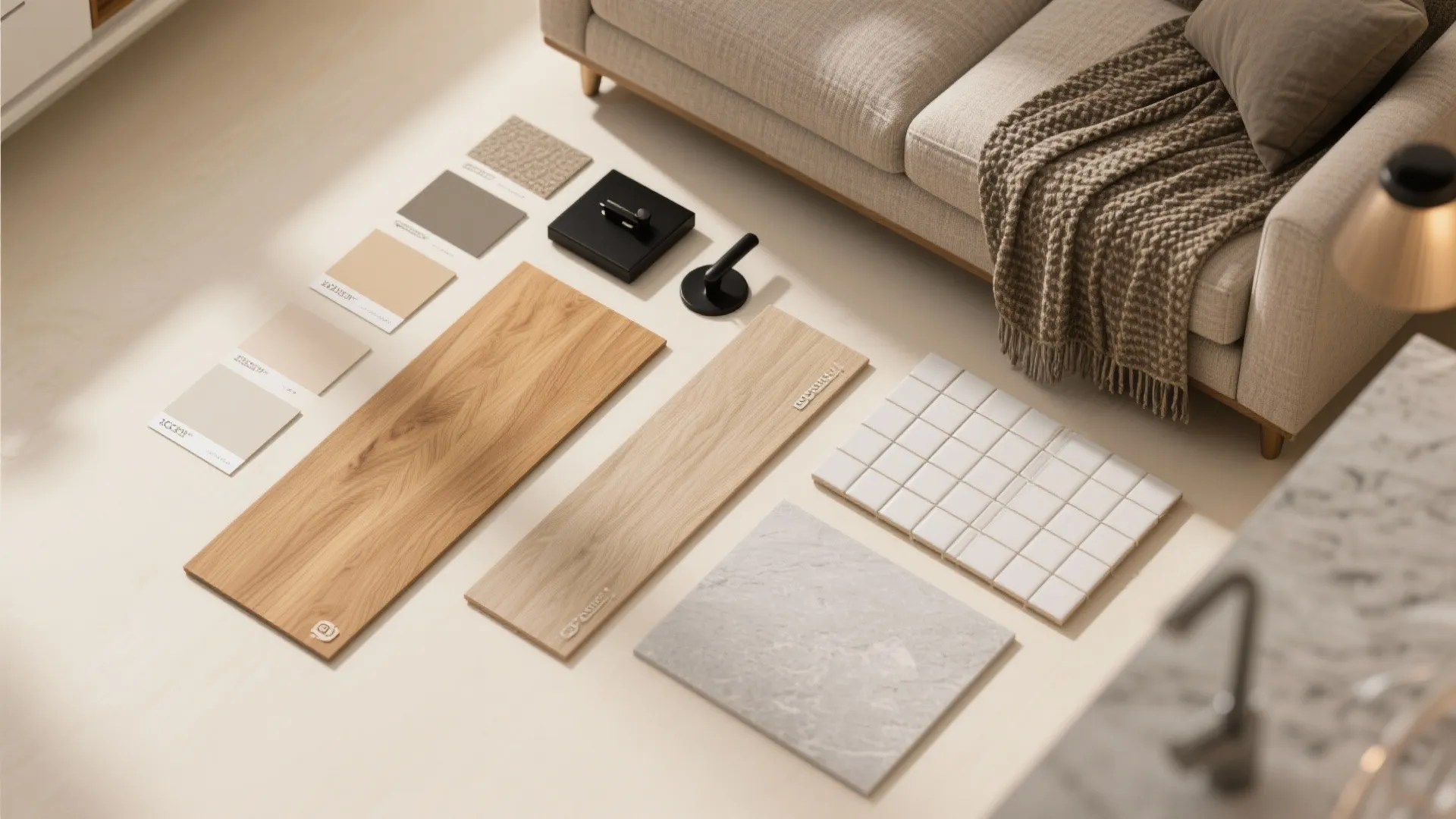 Natural textures and a calm color story