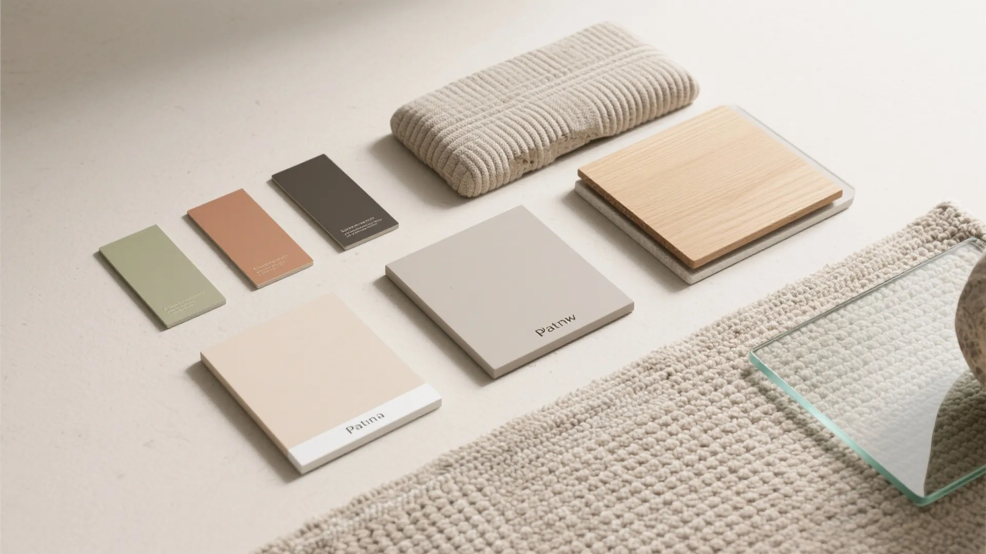 Calm color story with local light and dust in mind