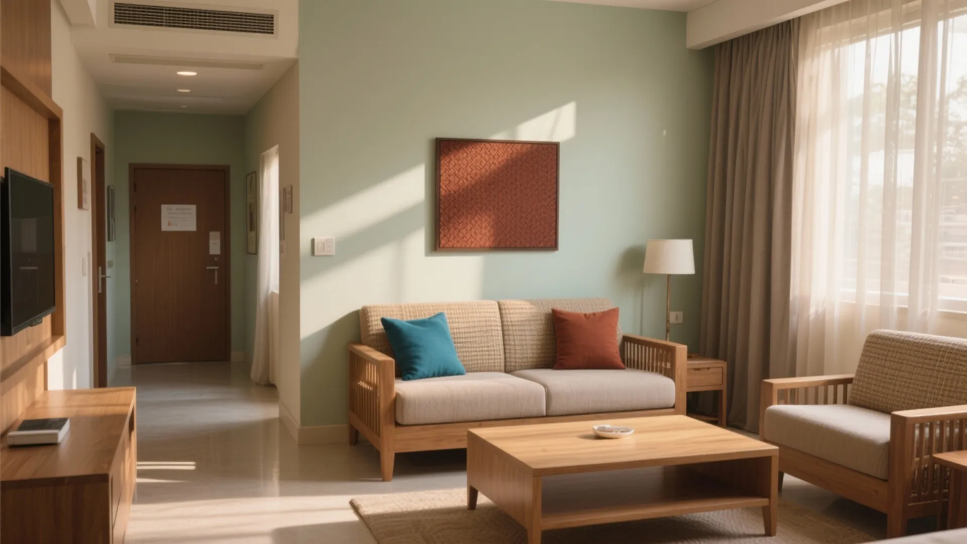 Calming Color Palettes with Natural Light