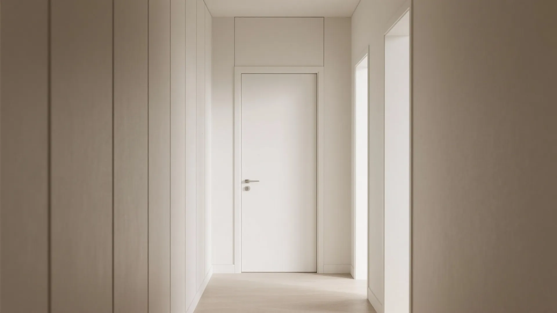 Calm Panel Lines: Minimalist Wall Paneling