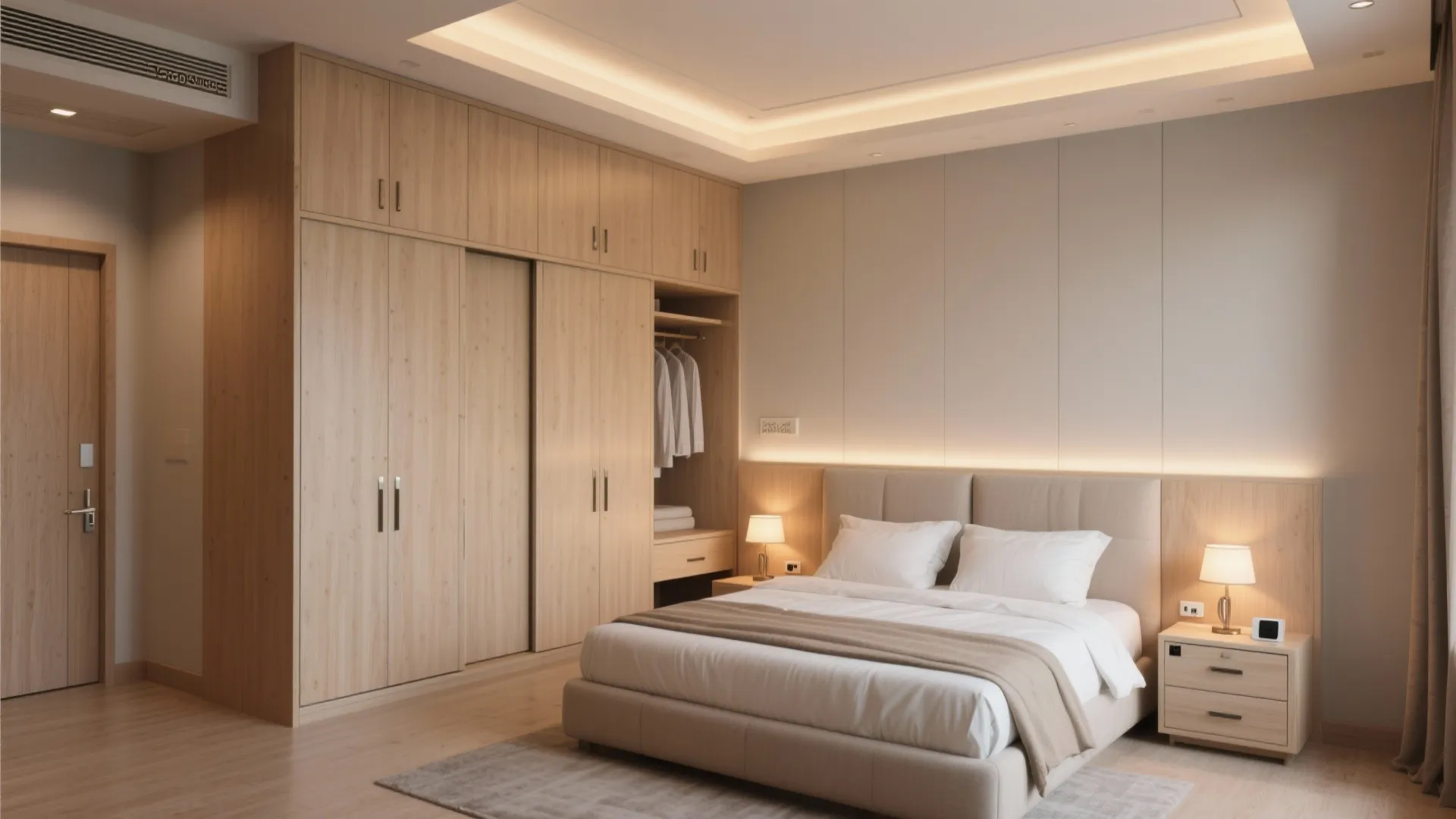 Smart Wardrobes and a Calm Primary Suite