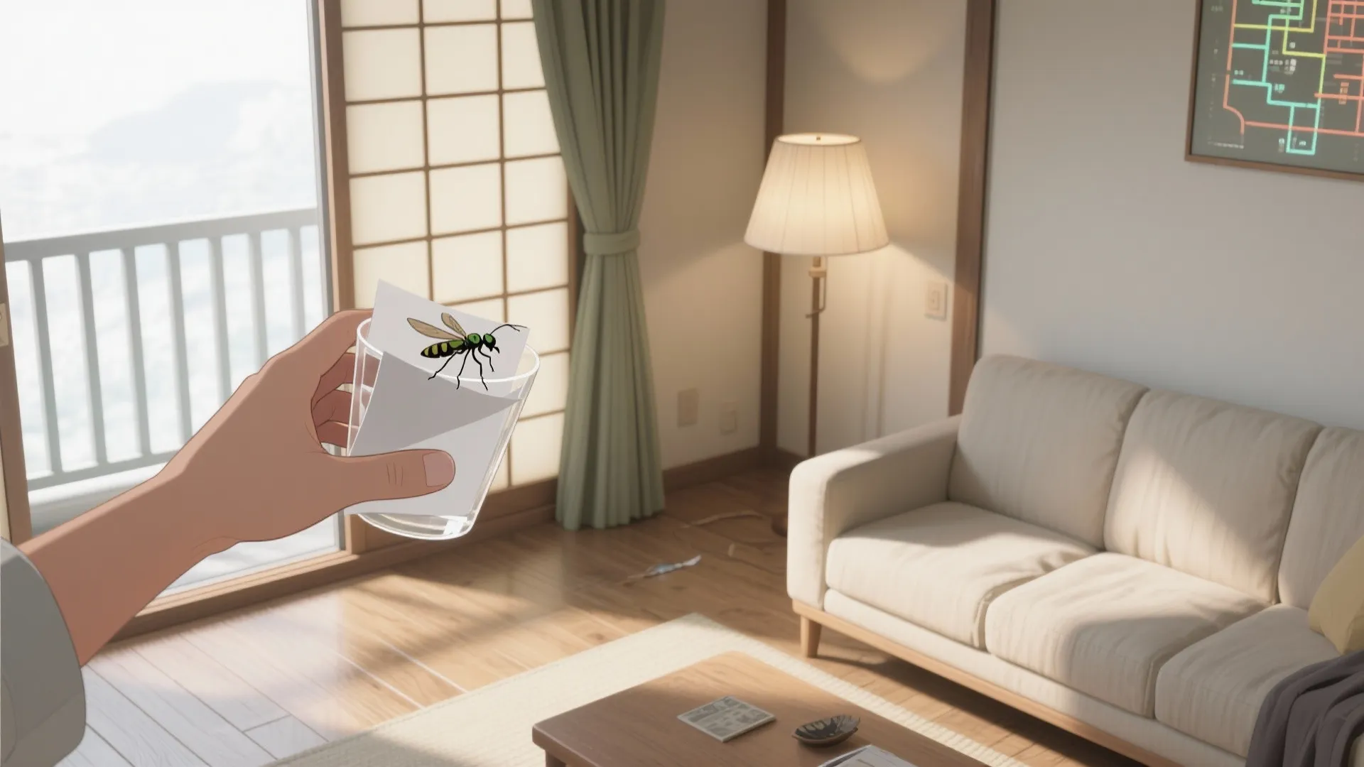 侵入時の静かな対処：捕殺せず“逃がす”動線をつくる