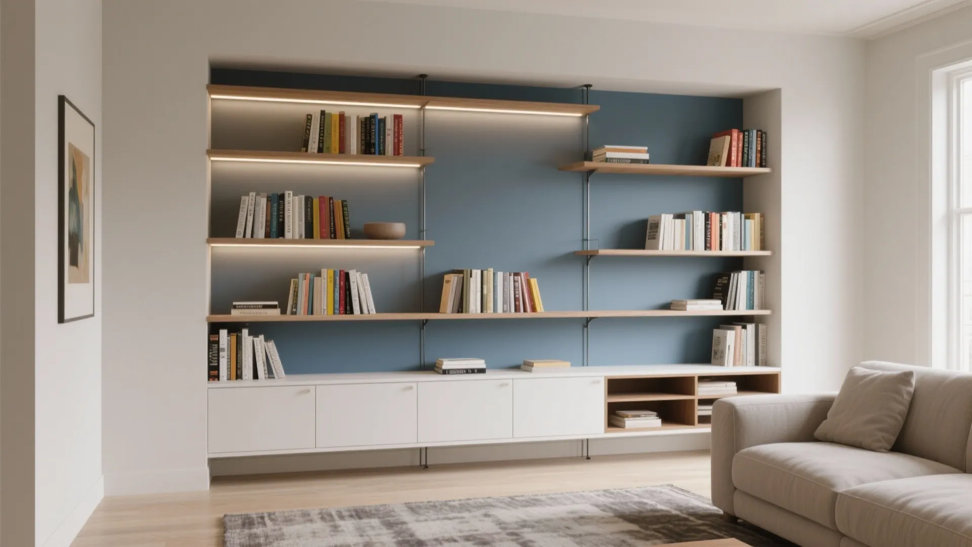 Small Bookshelf for Living Room: Stylish Storage Solutions