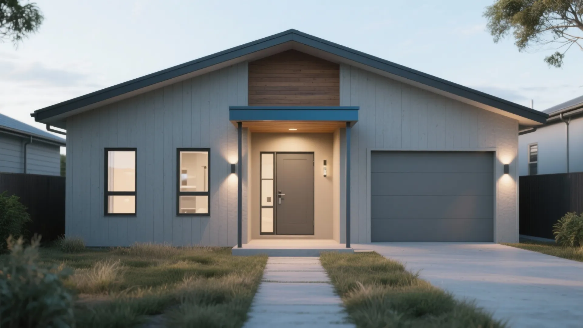 Simple Front Elevation Designs for Small Houses: Fast-Track Your Curb Appeal with Effortless Home Facade Ideas