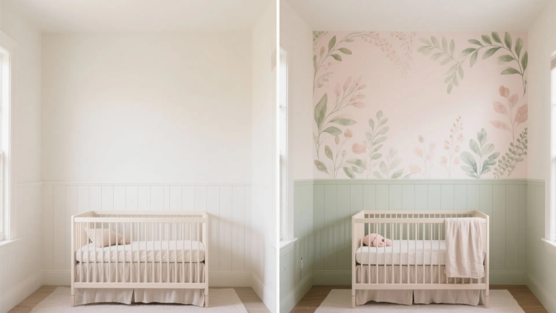 Statement Walls That Still Feel Calm: Murals, Decals, Wainscot