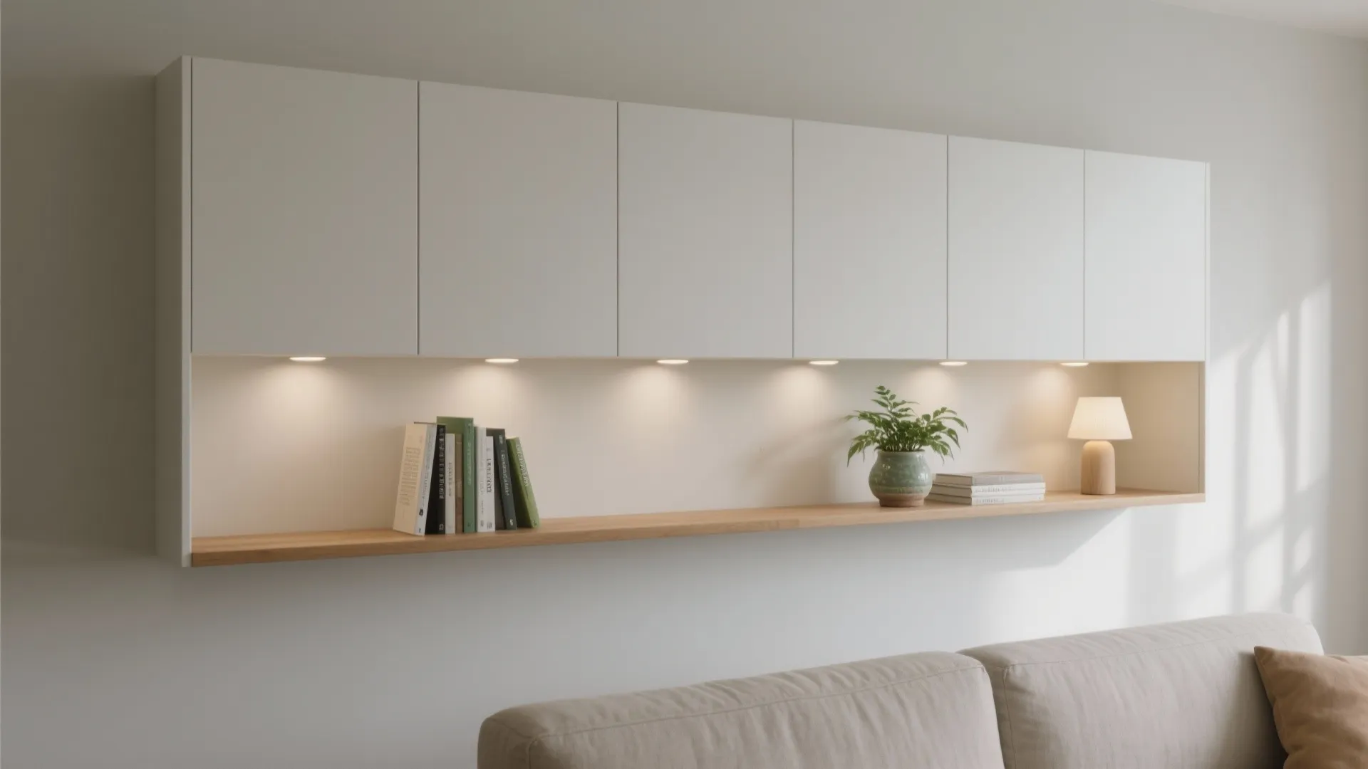 Minimalist storage that breathes (and hides the chaos)