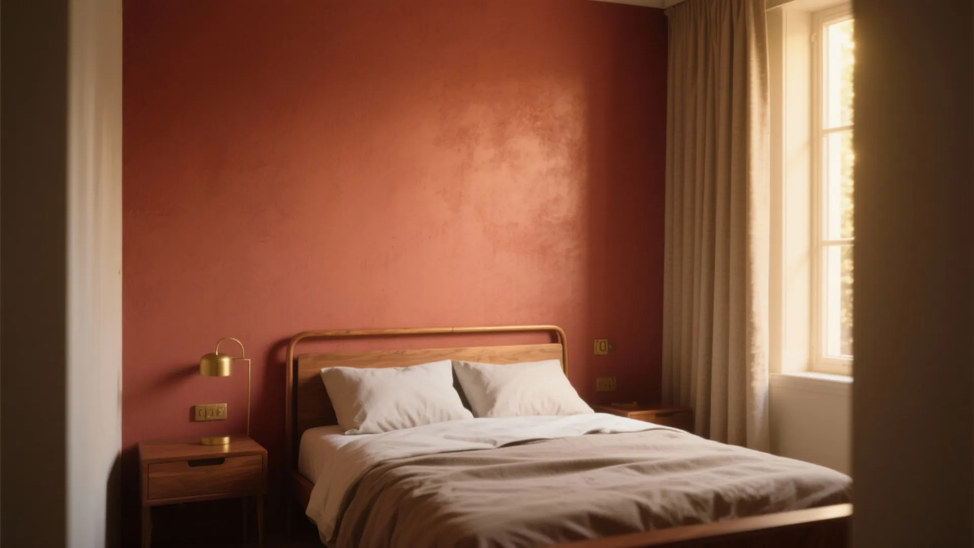 1. Choose a calm red base, not traffic-light red