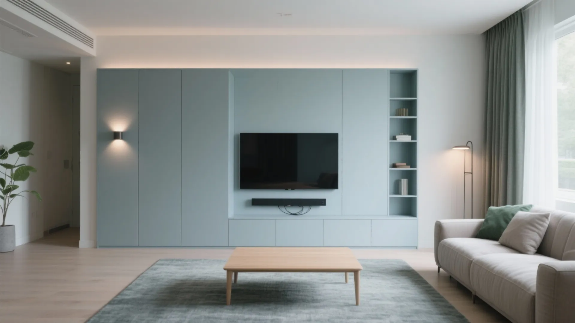 Simple TV Unit for Living Room: Effortless Style Solutions: 1 Minute to Modernize Your Space with a Simple TV Unit