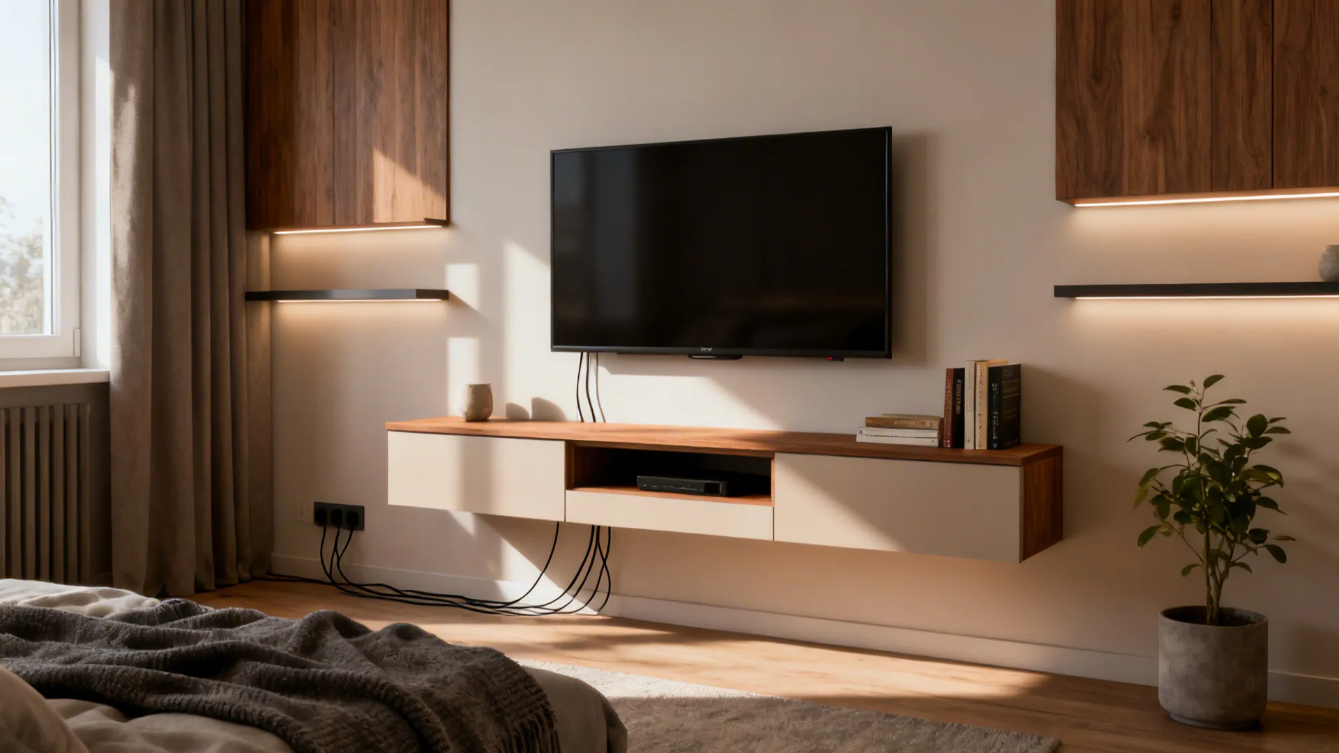 5 Simple TV Wall Unit Designs for Living Room