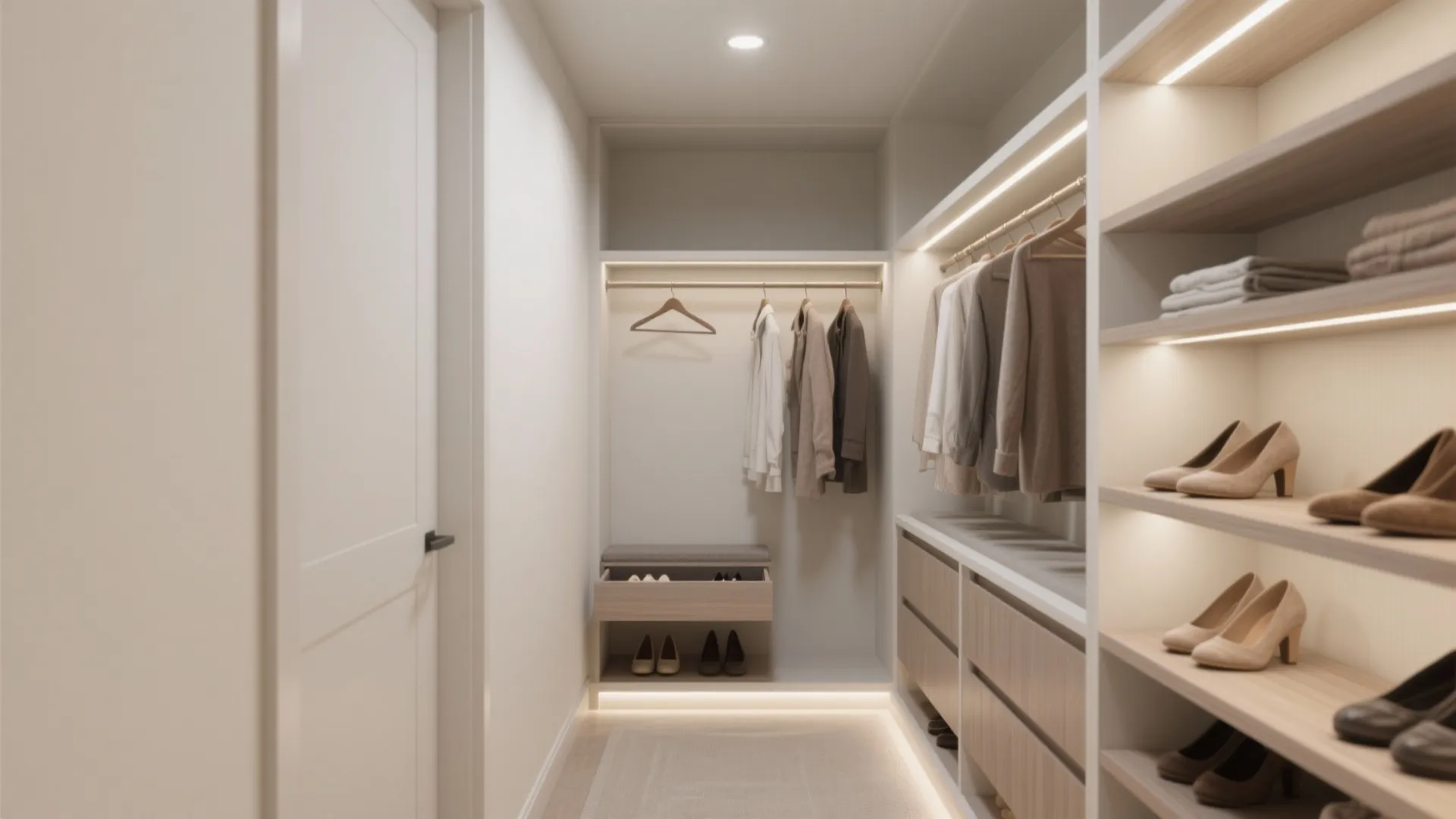 Walk In Closet Design for Small Spaces: Smart Solutions for Limited Rooms: 1 Minute to Transform Your Tiny Closet into a Walk-In Wonder