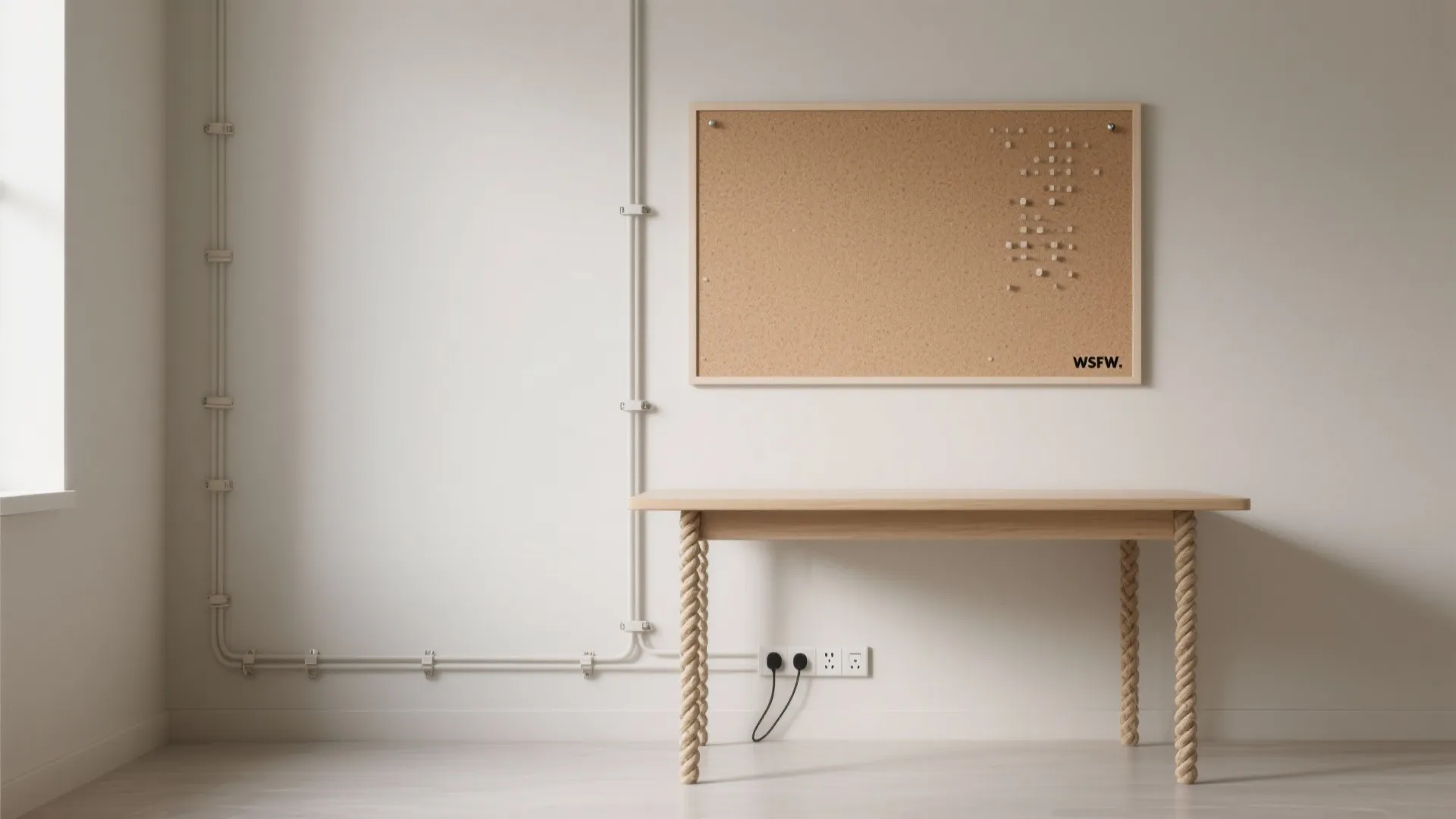 Cable discipline and a calm wall