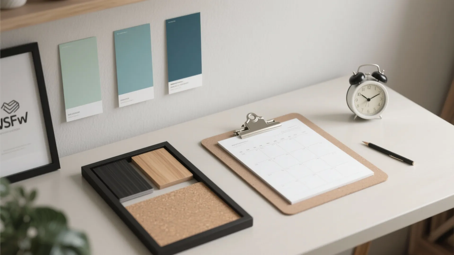 Motivation Wall: Visual Cues Meet Calm Color